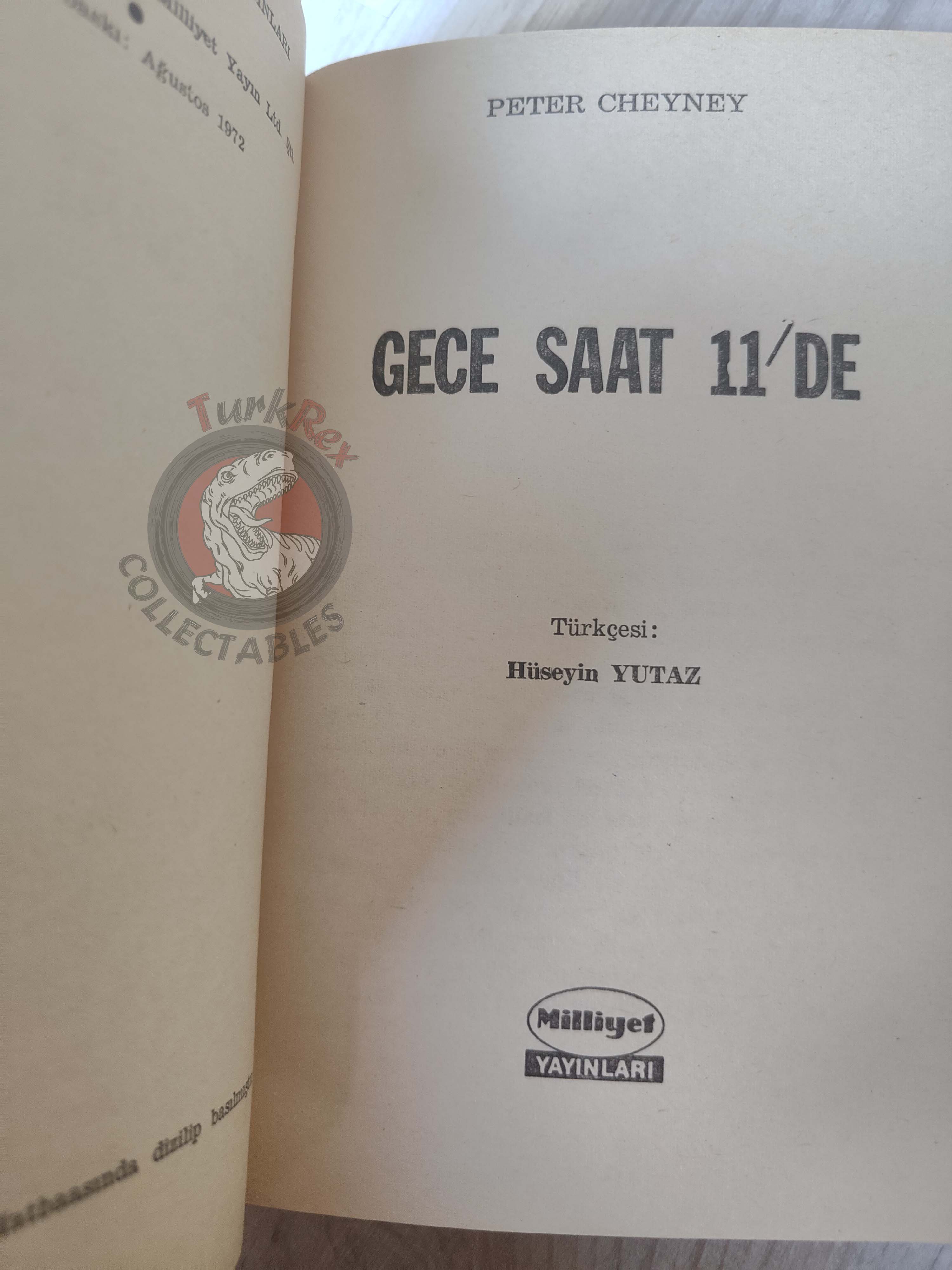Peter Cheyney – Ladies Won’t Wait 1972 1st Turkish Book Turkey