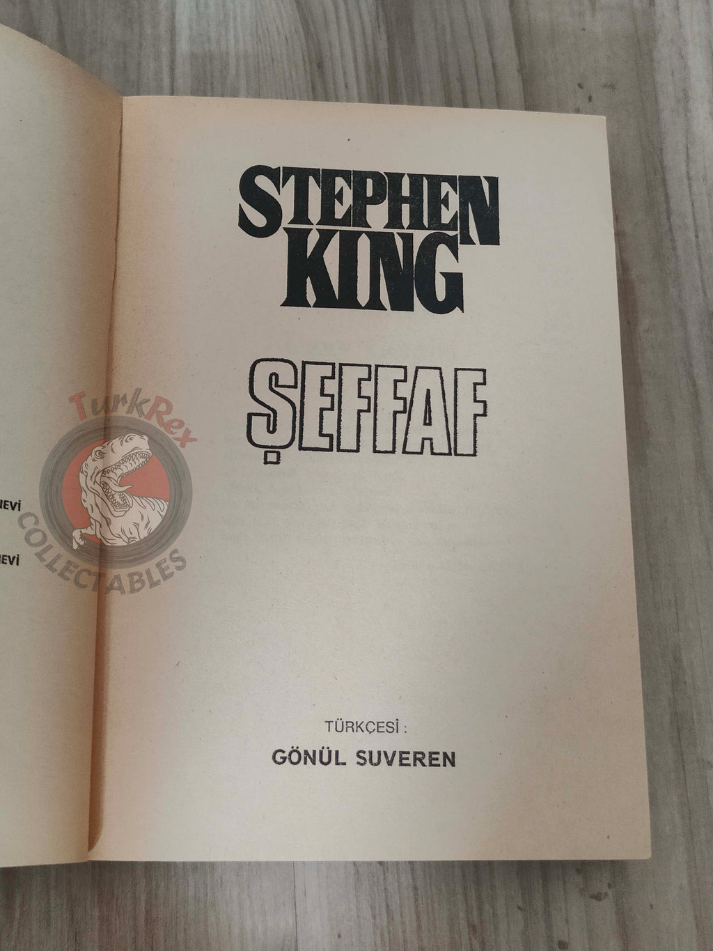 Stephen King – The Tommyknockers 1988 1st Turkish Book Turkey