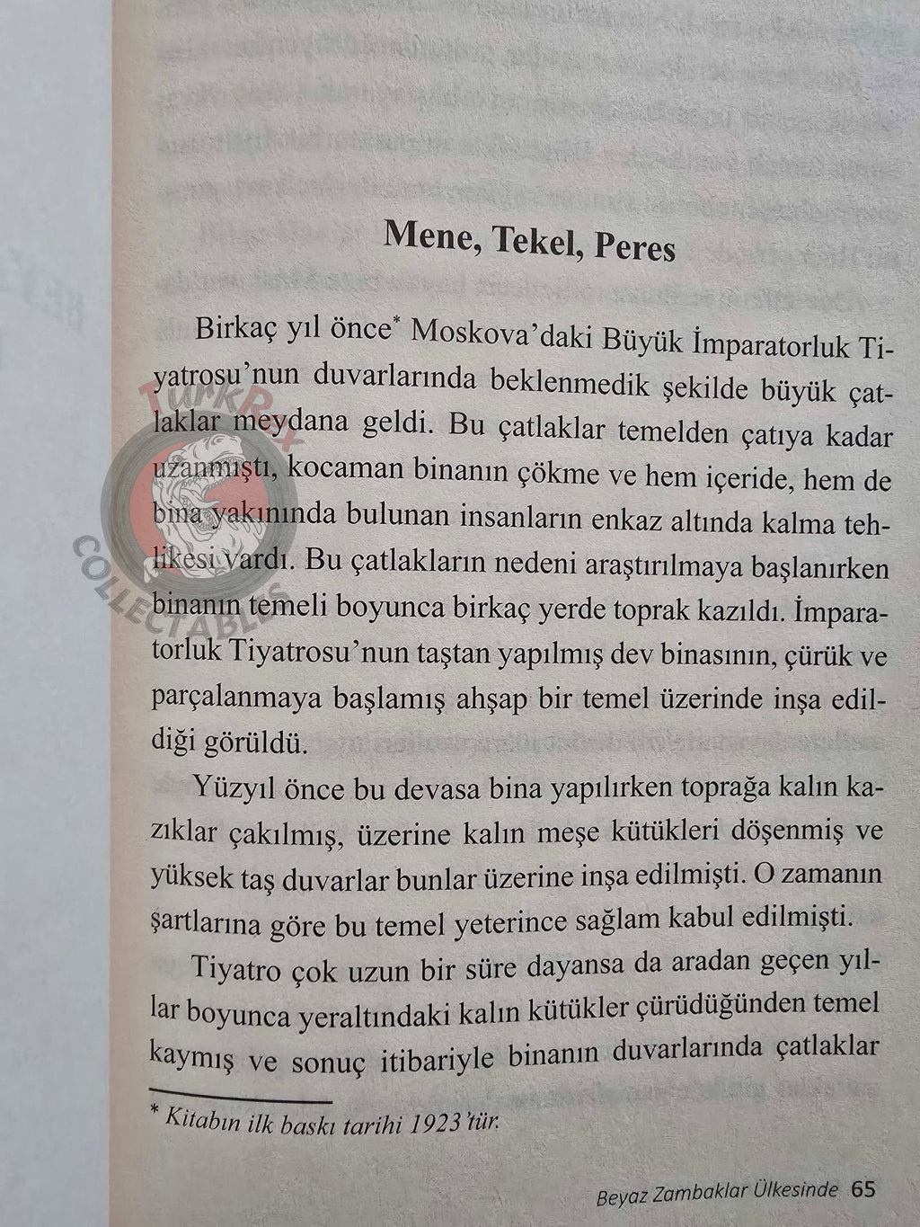 Grigory Petrov – Finland: The Country of White Lilies Turkish Book Turkey