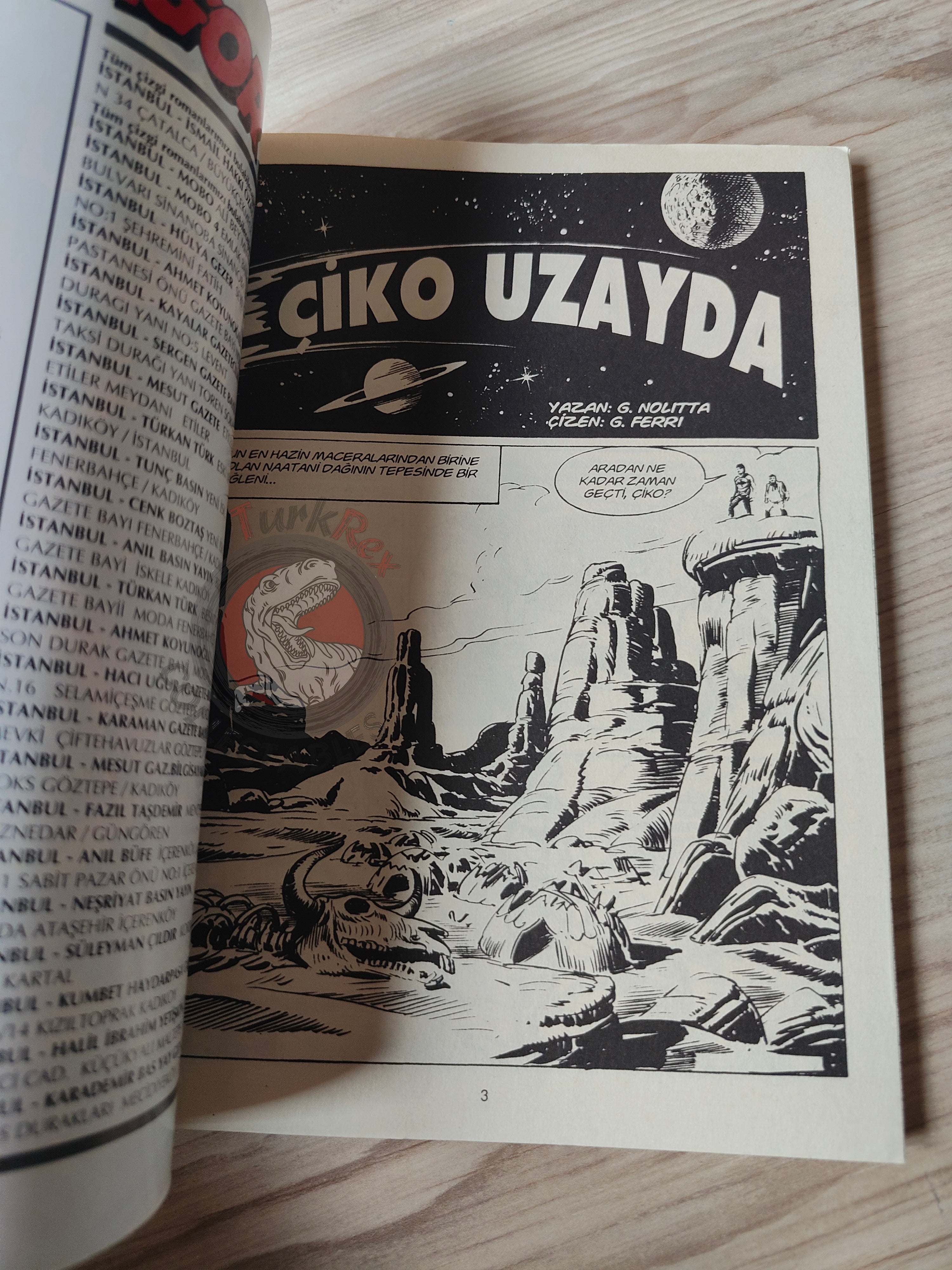Zagor Cico #37 2005 Fantacico Turkish Comic Turkey #5