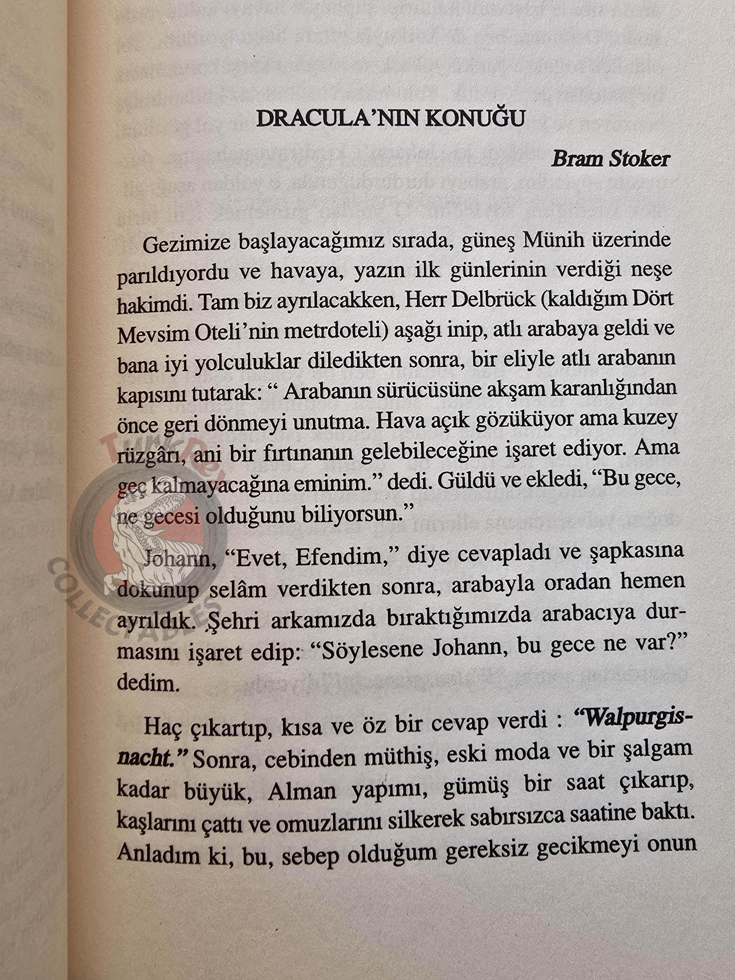 Bram Stoker – Dracula’s Guest 2012 Turkish Book Turkey