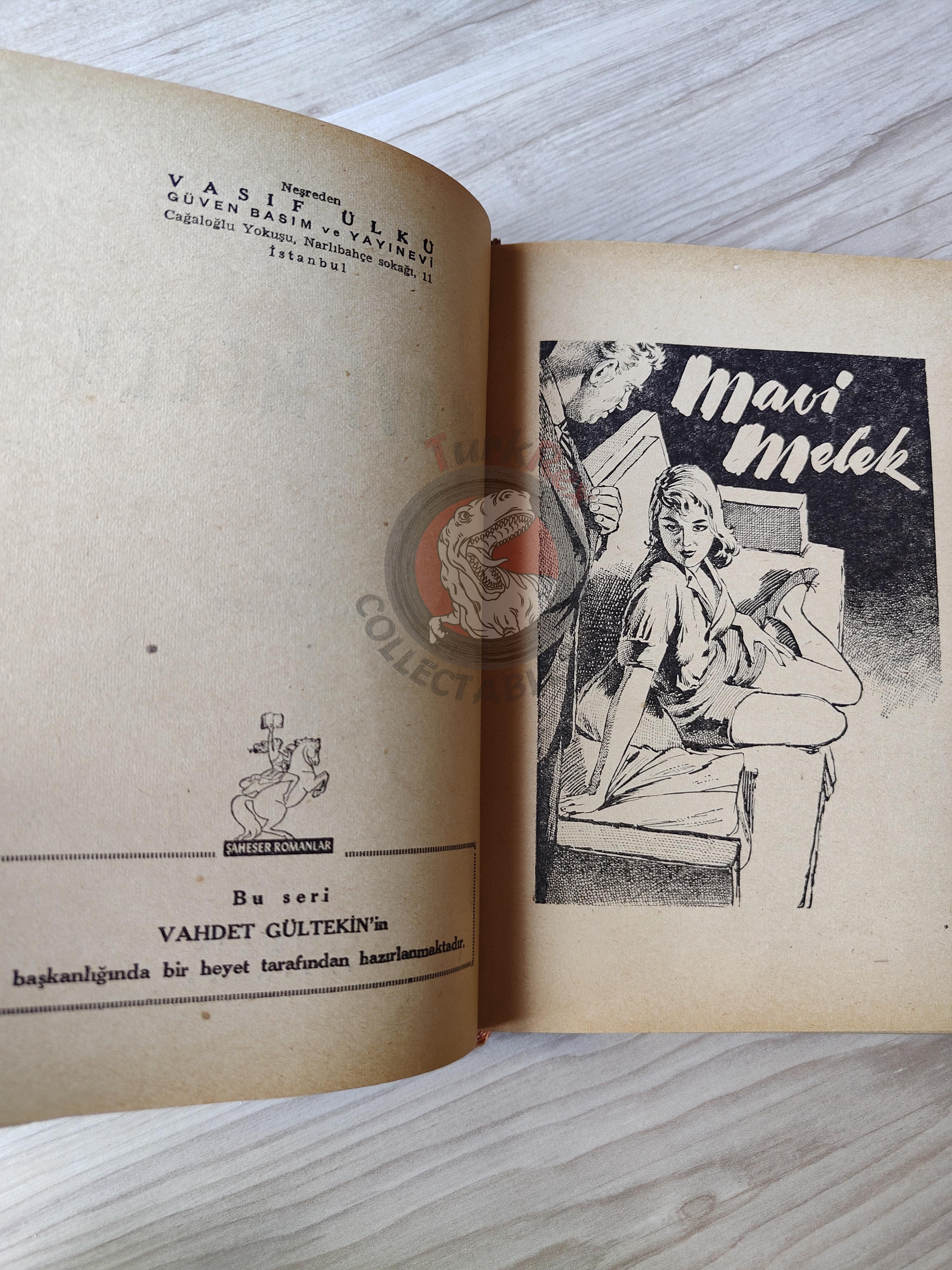 Heinrich Mann – The Blue Angel 1960 1st HC/DJ Turkish Book Turkey
