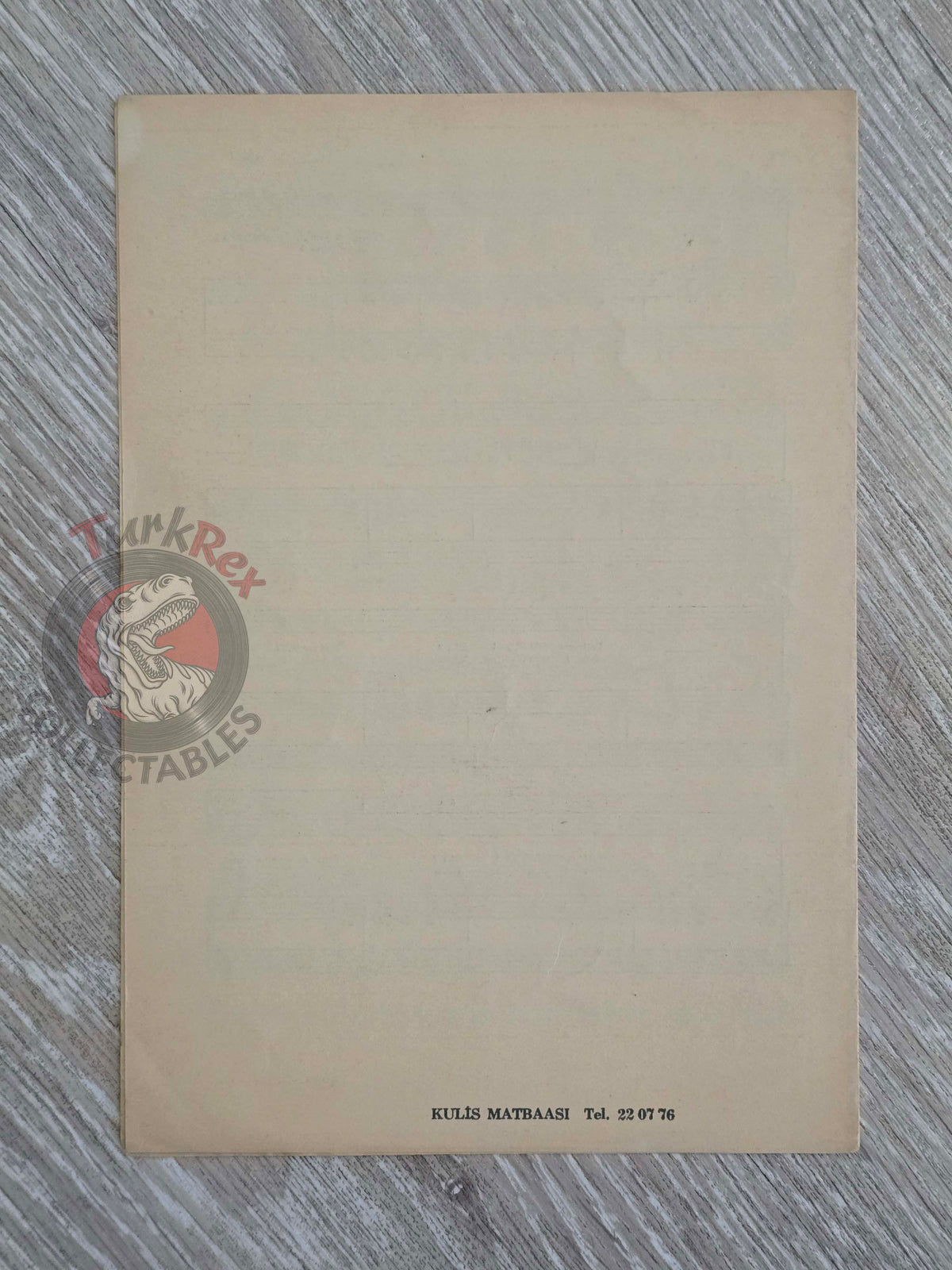 Ray Charles – What’d I Say Turkish Vintage Musical Notes Sheet Turkey