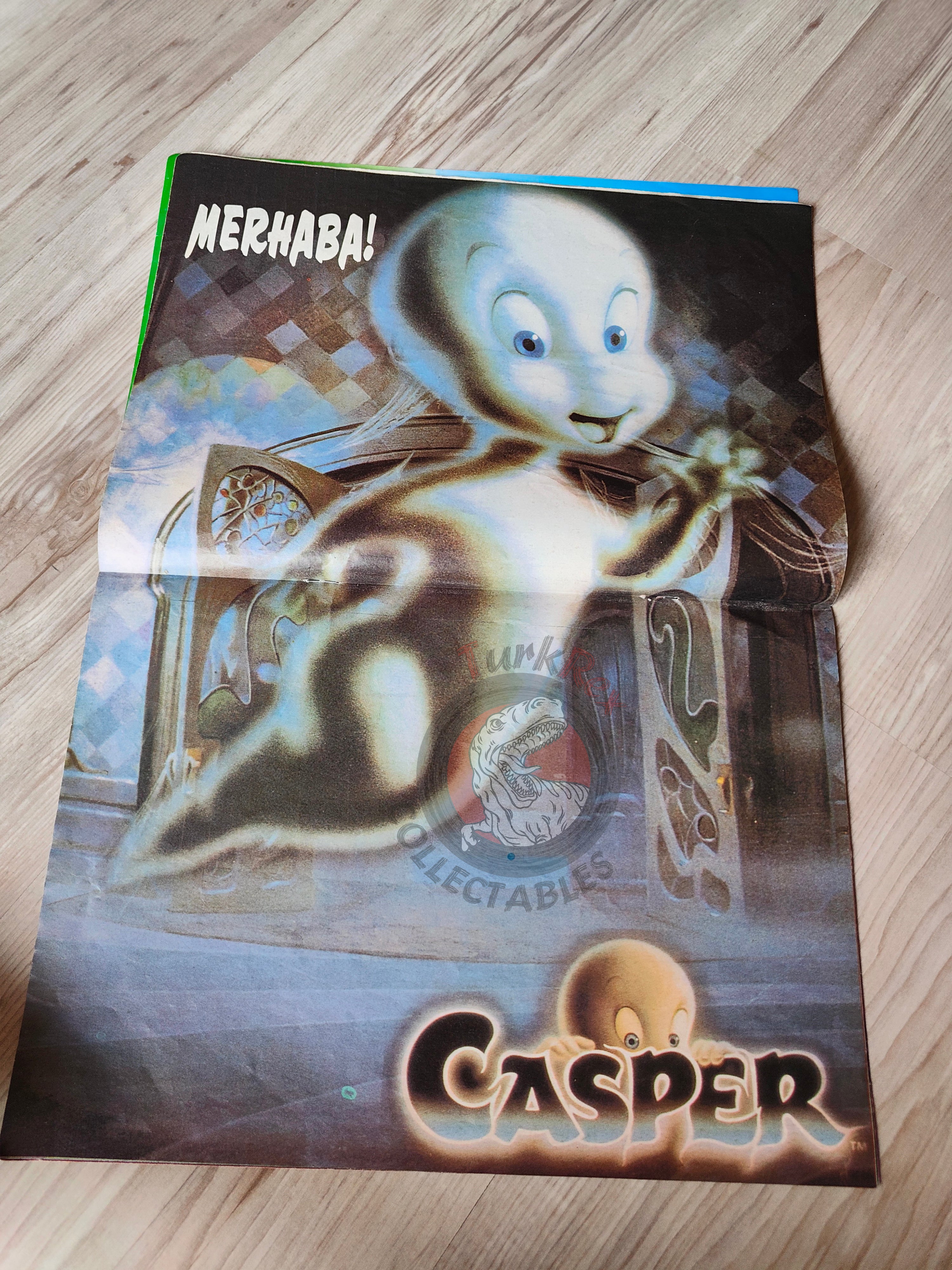 Casper the Friendly Ghost Magazine – Issue #12 1996 Turkish Comic Turkey