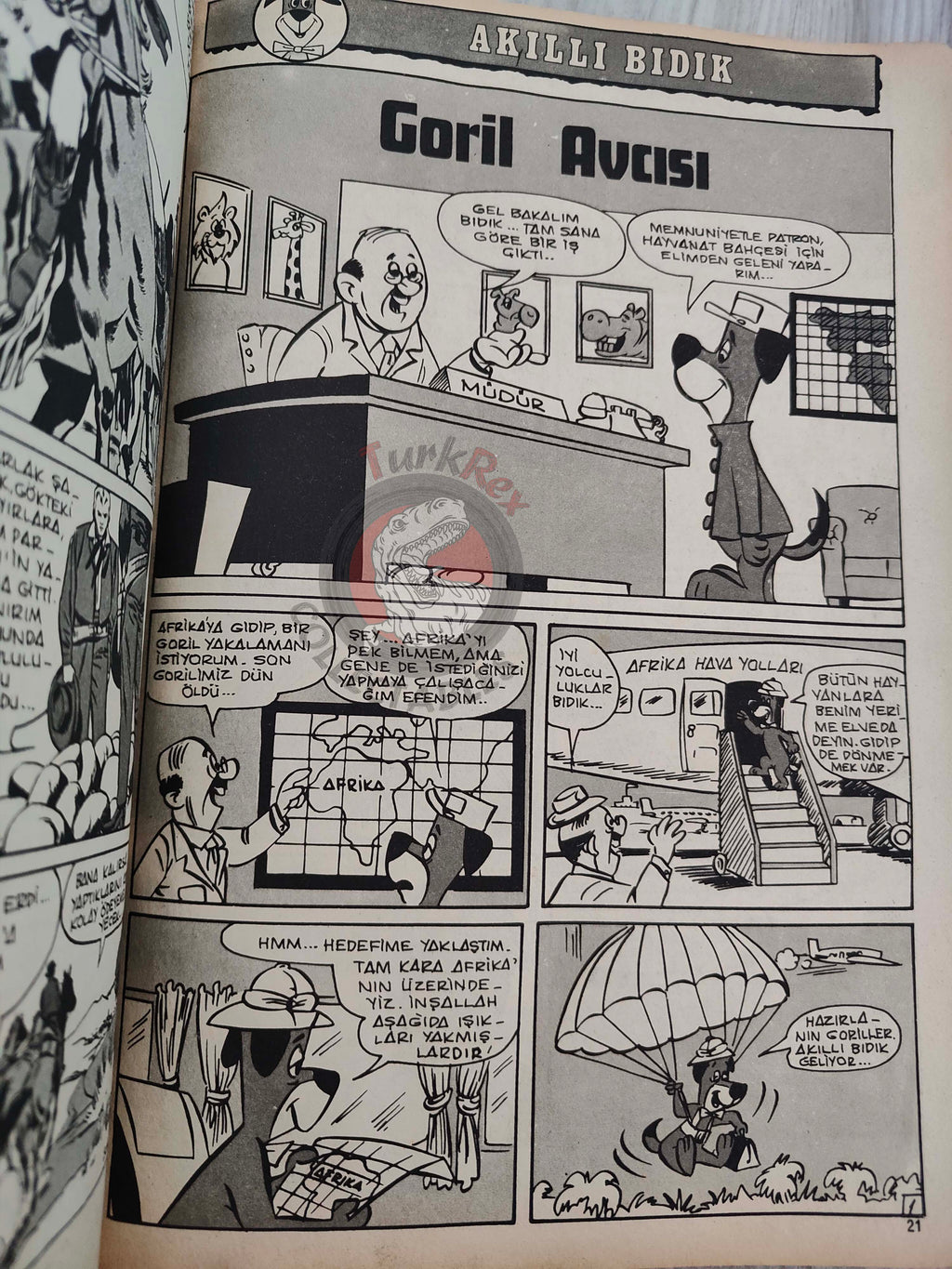 Bonanza – Volume 1 70s Turkish Comic Turkey Huckleberry Hound
