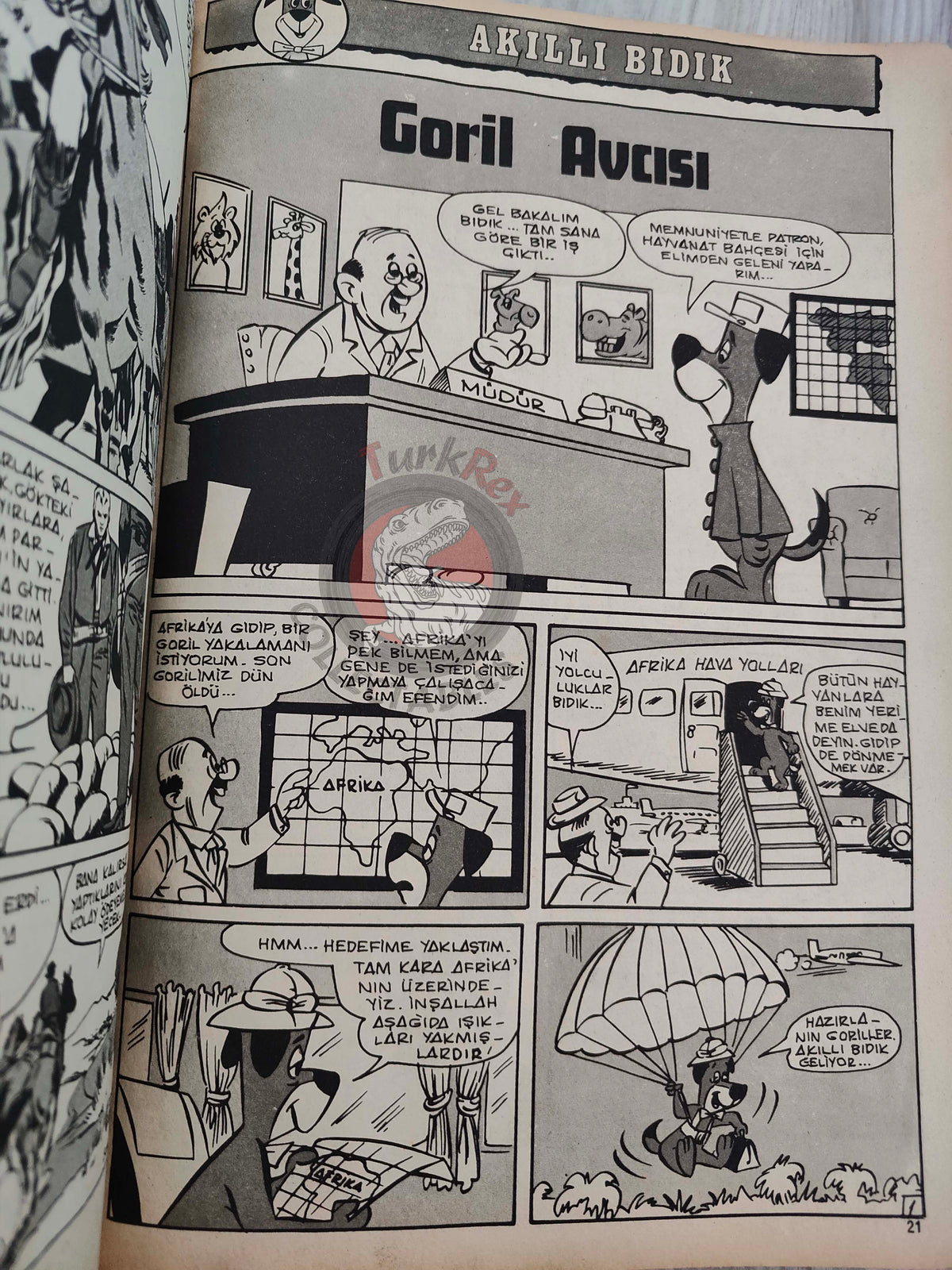 Bonanza – Volume 1 70s Turkish Comic Turkey Huckleberry Hound
