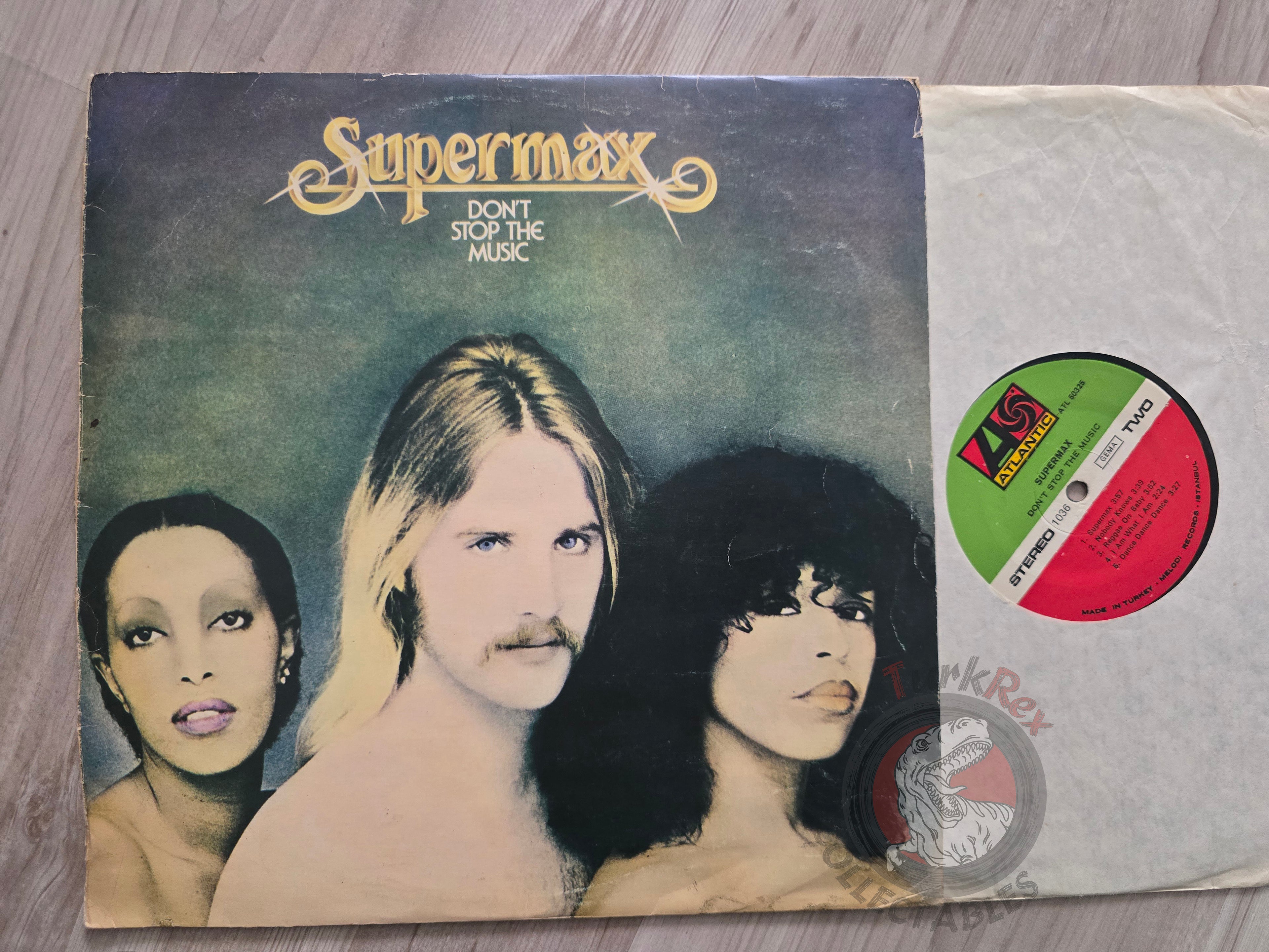 Supermax – Don't Stop The Music Turkish Pressing Vinyl Turkey Edition
