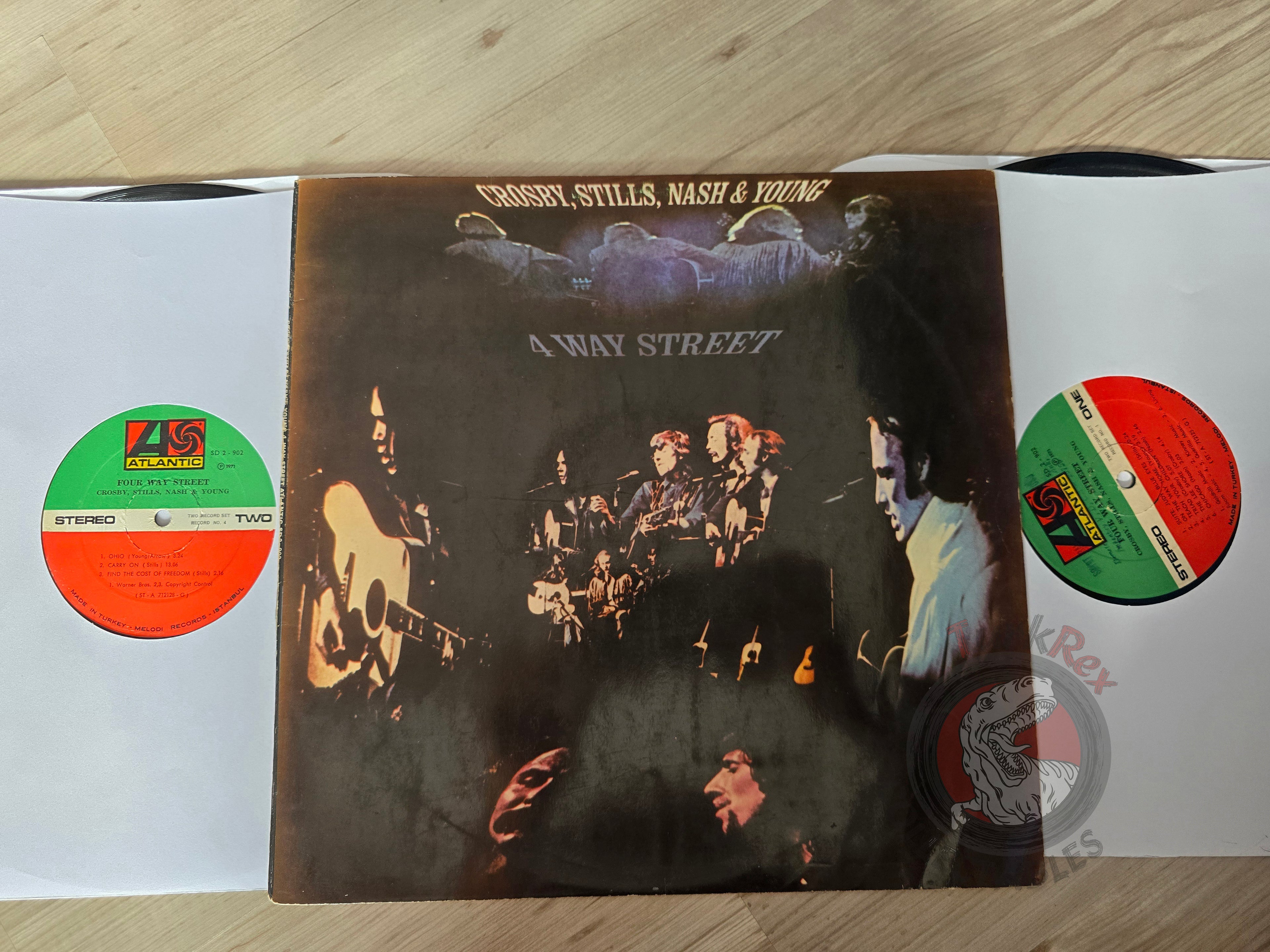 Crosby, Stills, Nash & Young – 4 Way Street Turkish Pressing Vinyl Turkey Edition