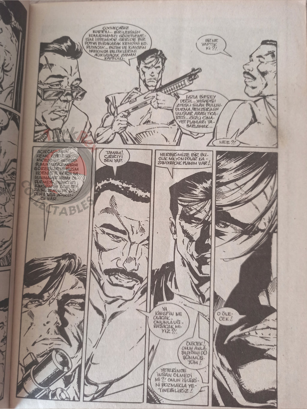 The Punisher #13 1992 Turkish Comic Turkey Vol 2 #17 Magazine #8