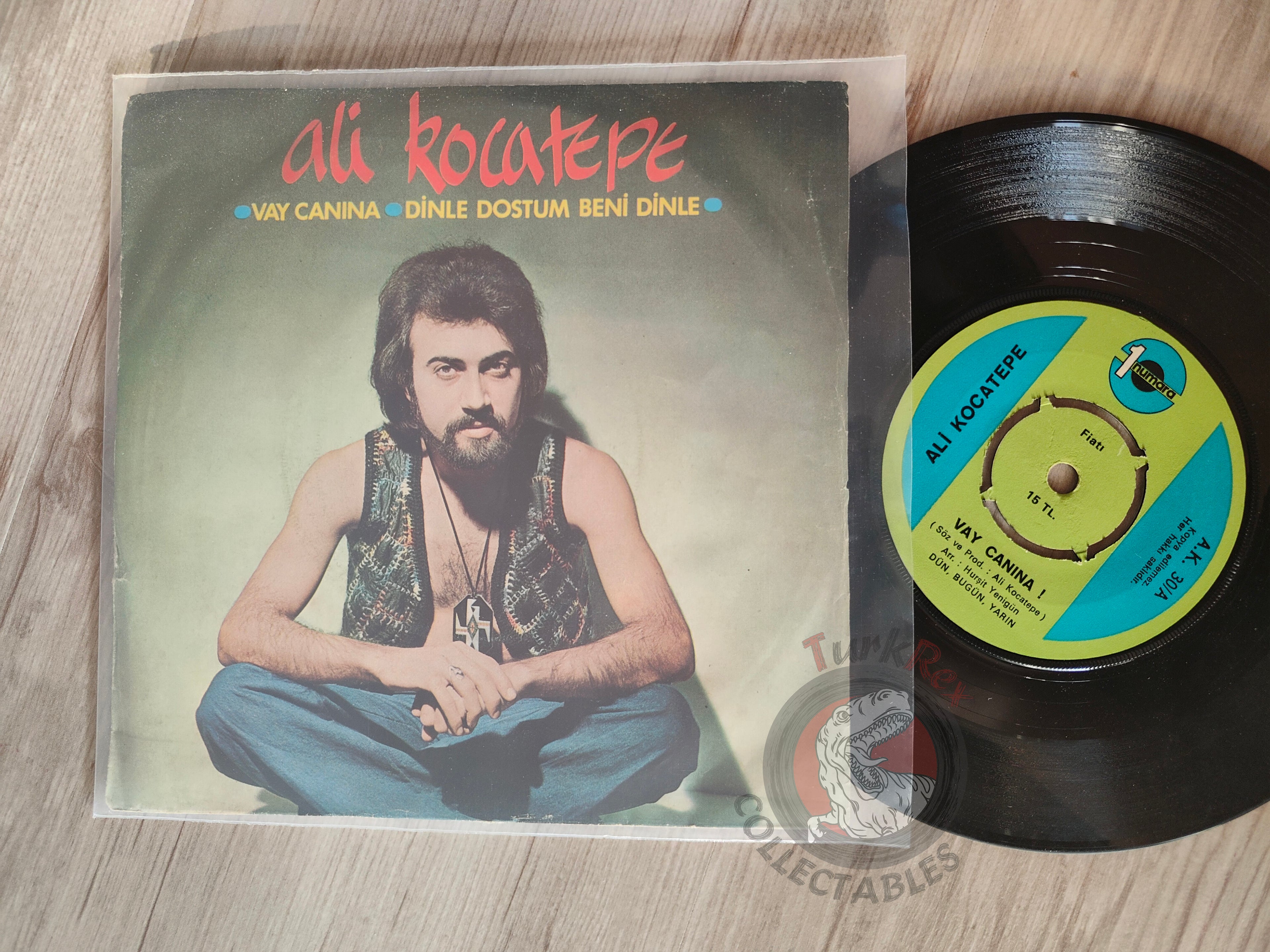 Ali Kocatepe – Vay Canına 7" Turkish Pressing Vinyl Turkey Edition