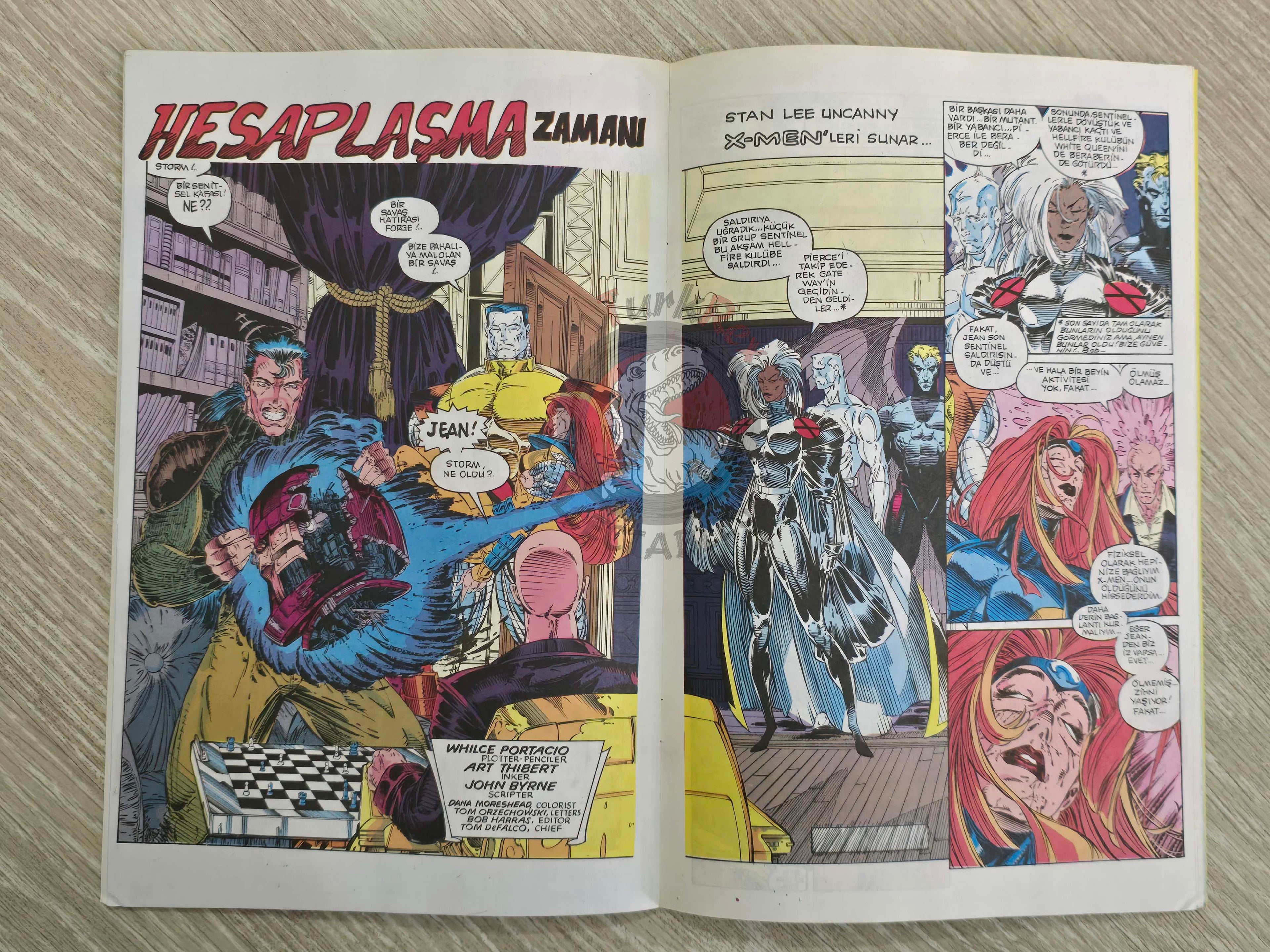 X-Men #5 1996 Turkish Comic Turkey Uncanny X-Men #281 #282