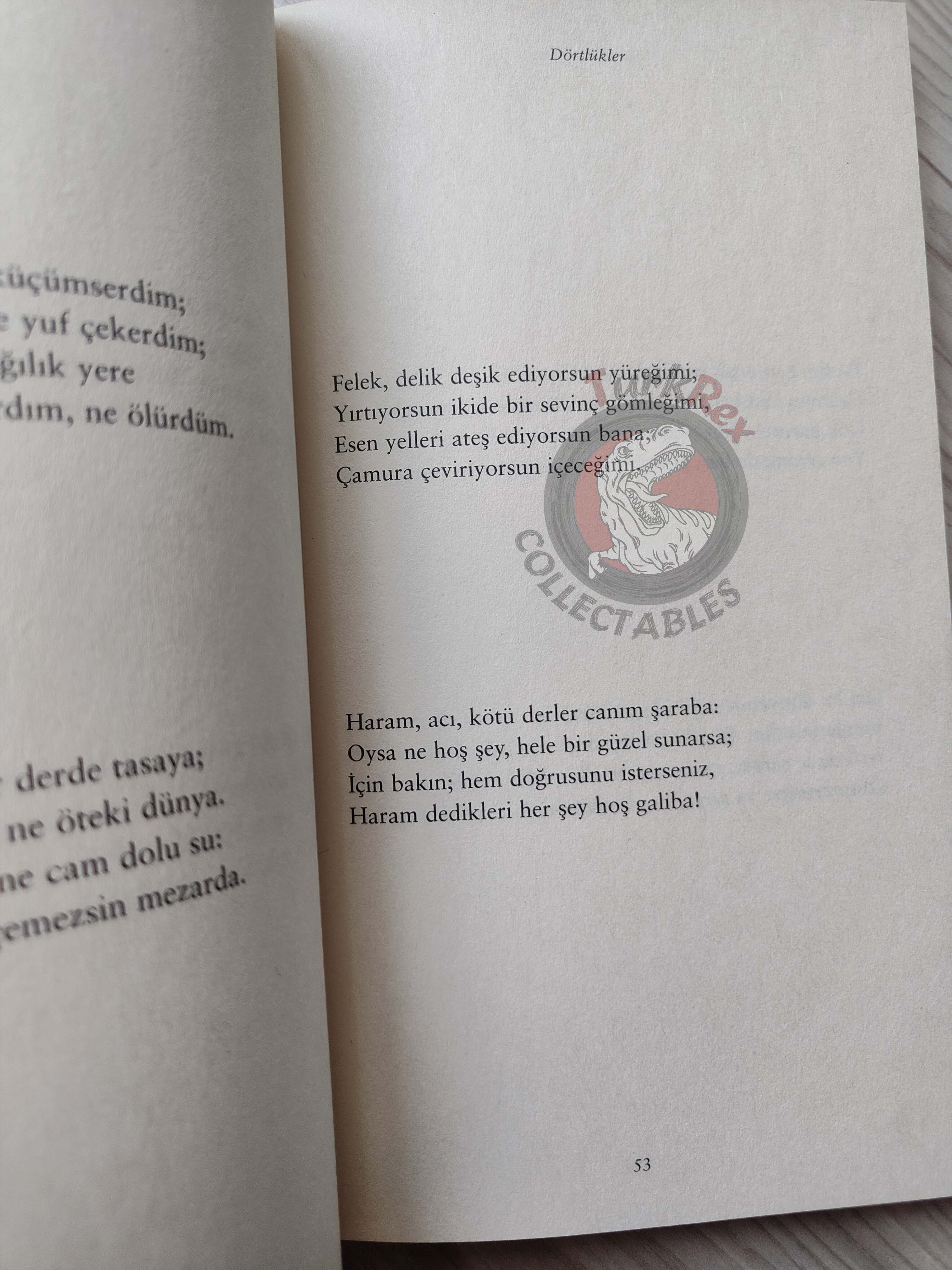Rubaiyat of Omar Khayyam 2007 Turkish Book Turkey