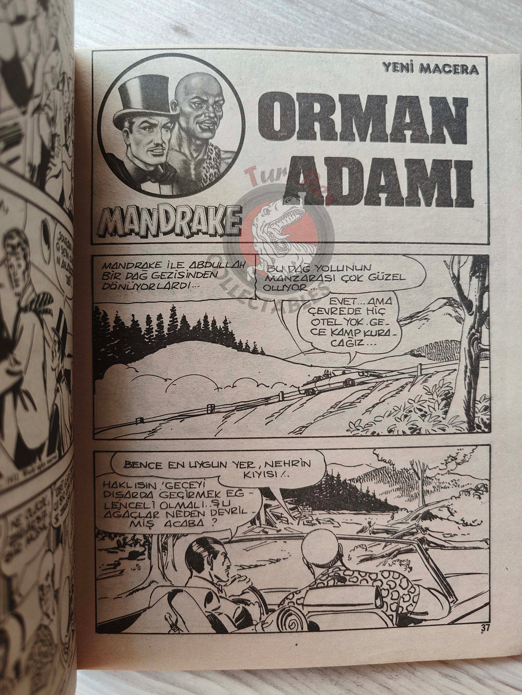 Mandrake the Magician #1 Emile, Emir of Emmo Turkish Comic Turkey late 80s