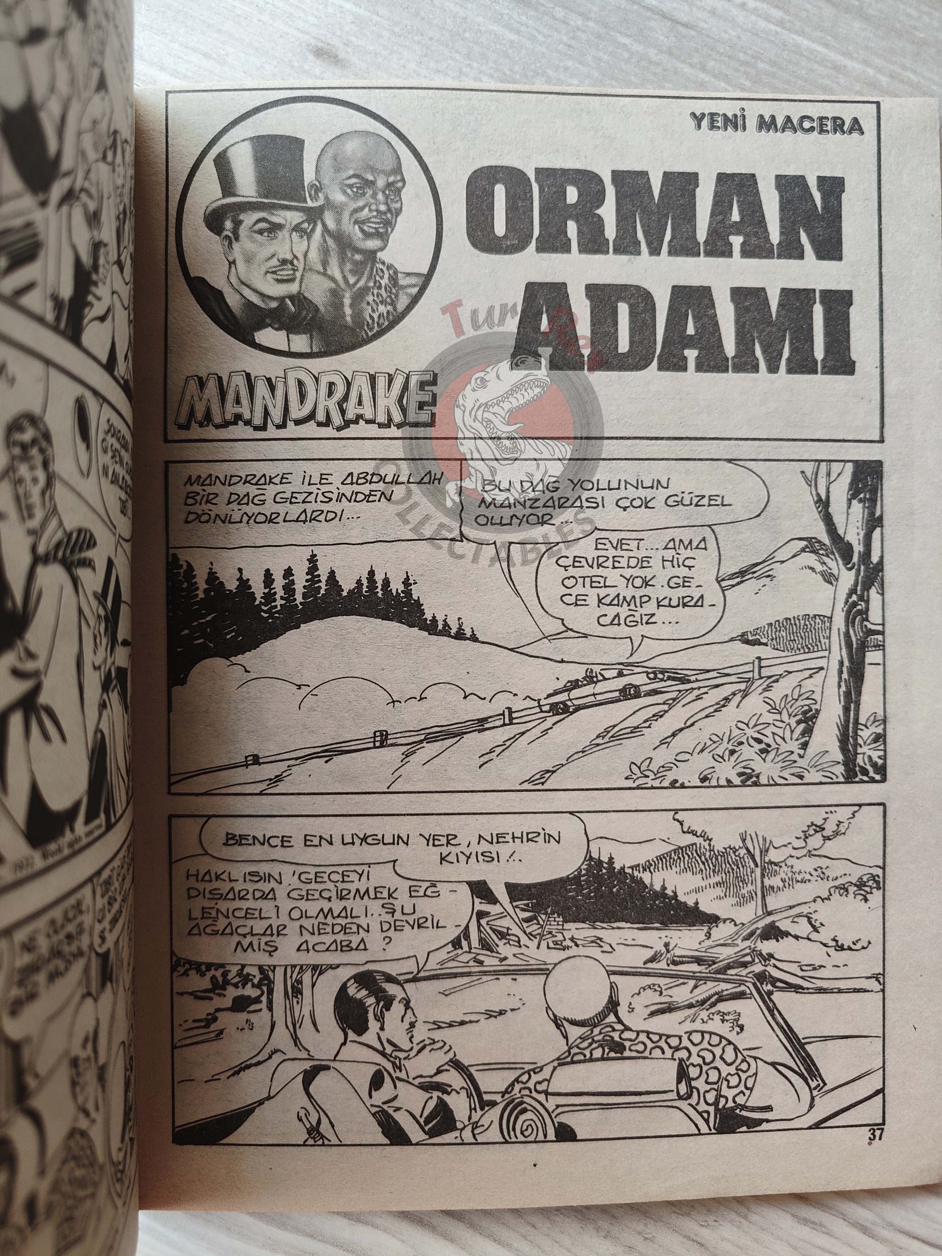 Mandrake the Magician #1 Emile, Emir of Emmo Turkish Comic Turkey late 80s