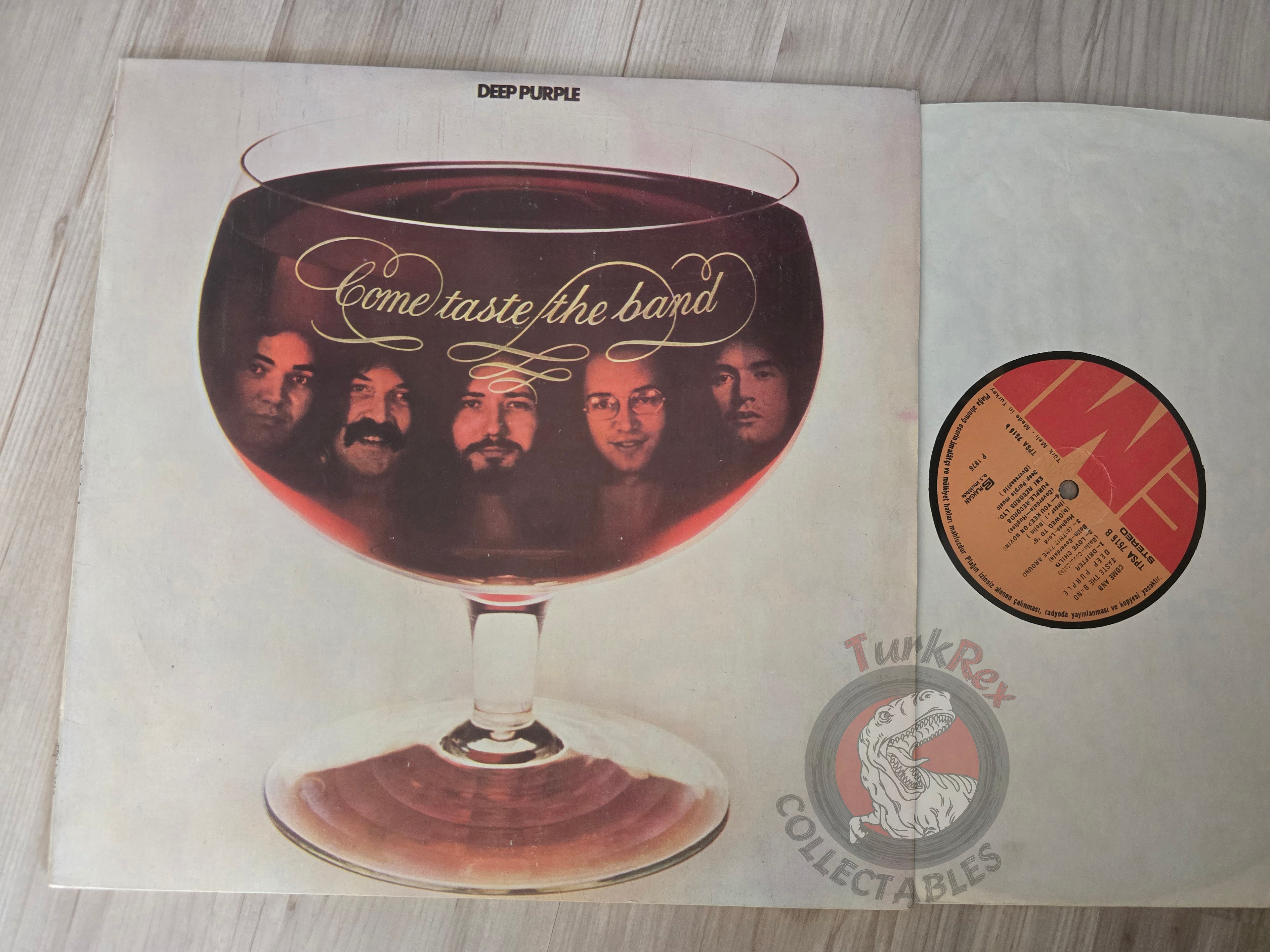 Deep Purple – Come Taste The Band Turkish Pressing Vinyl Turkey Edition