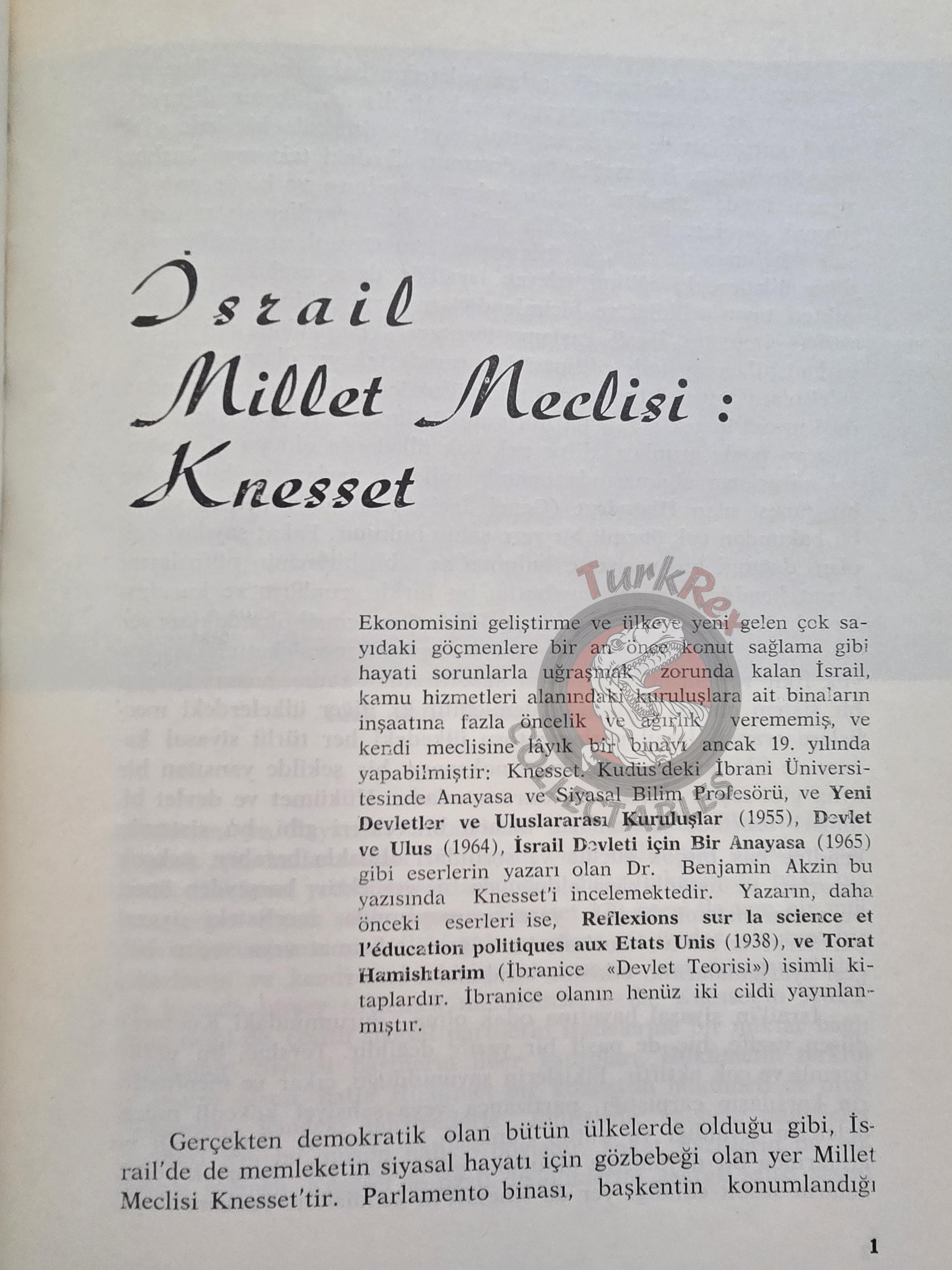Israel 22th Anniversary 1970 Israeli Embassy Propaganda Turkish Book Turkey Middle East