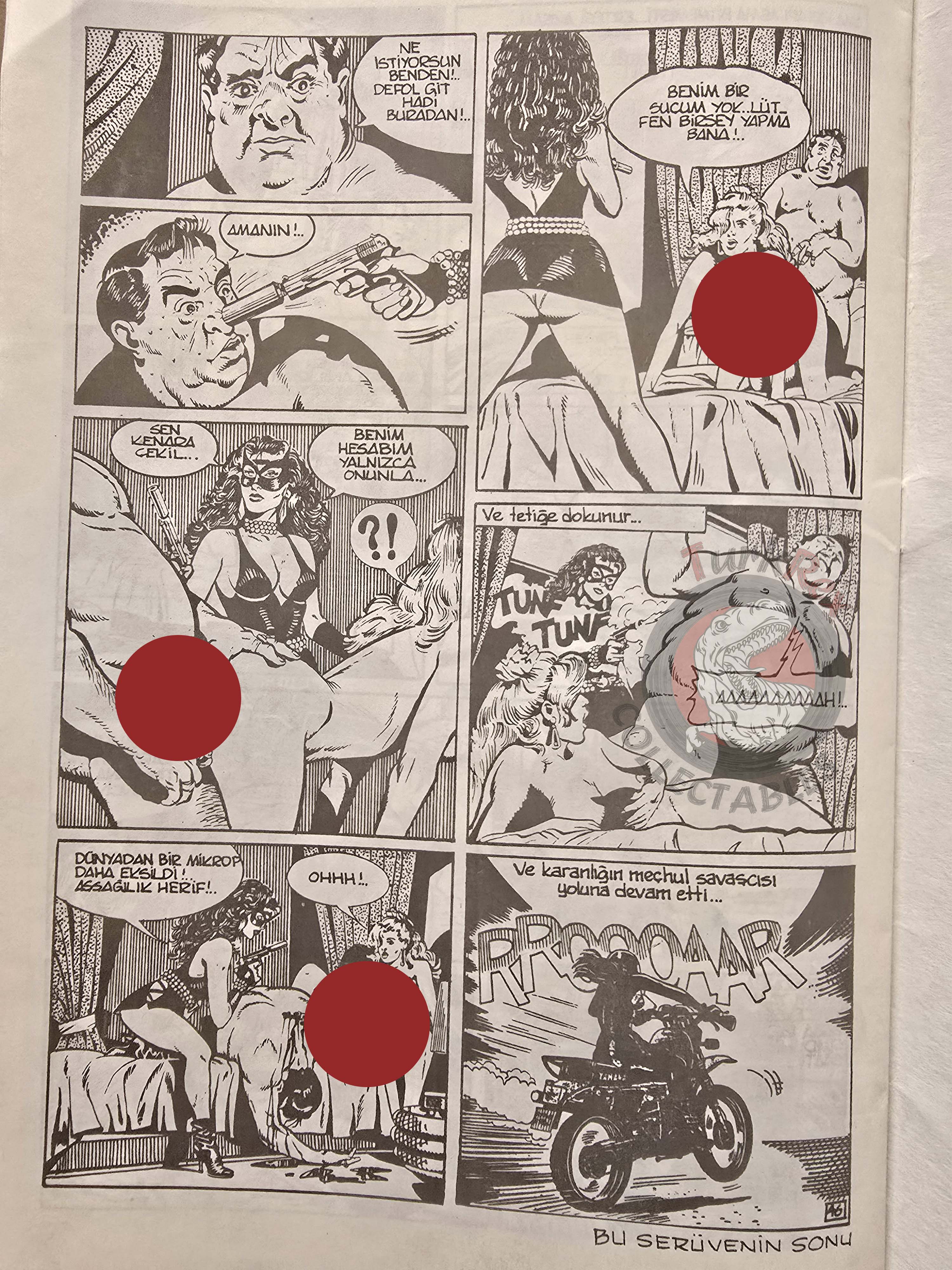 Ramba #4 1994 La speranza delusa #6 Turkish Comic Turkey Eros Comix Erotic