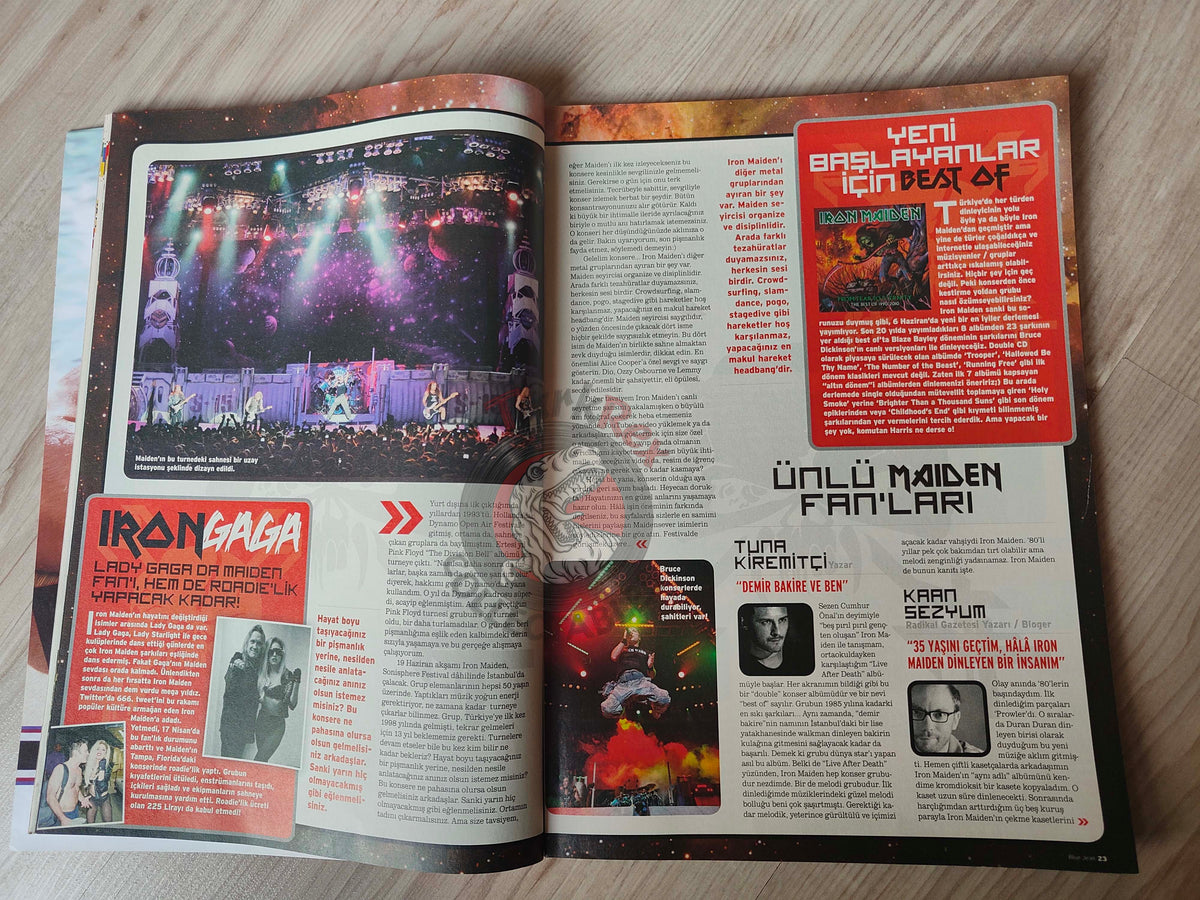 Blue Jean 2011 Iron Maiden Sonisphere Festival Turkish Mag Turkey Amy Winehouse Arctic Monkeys
