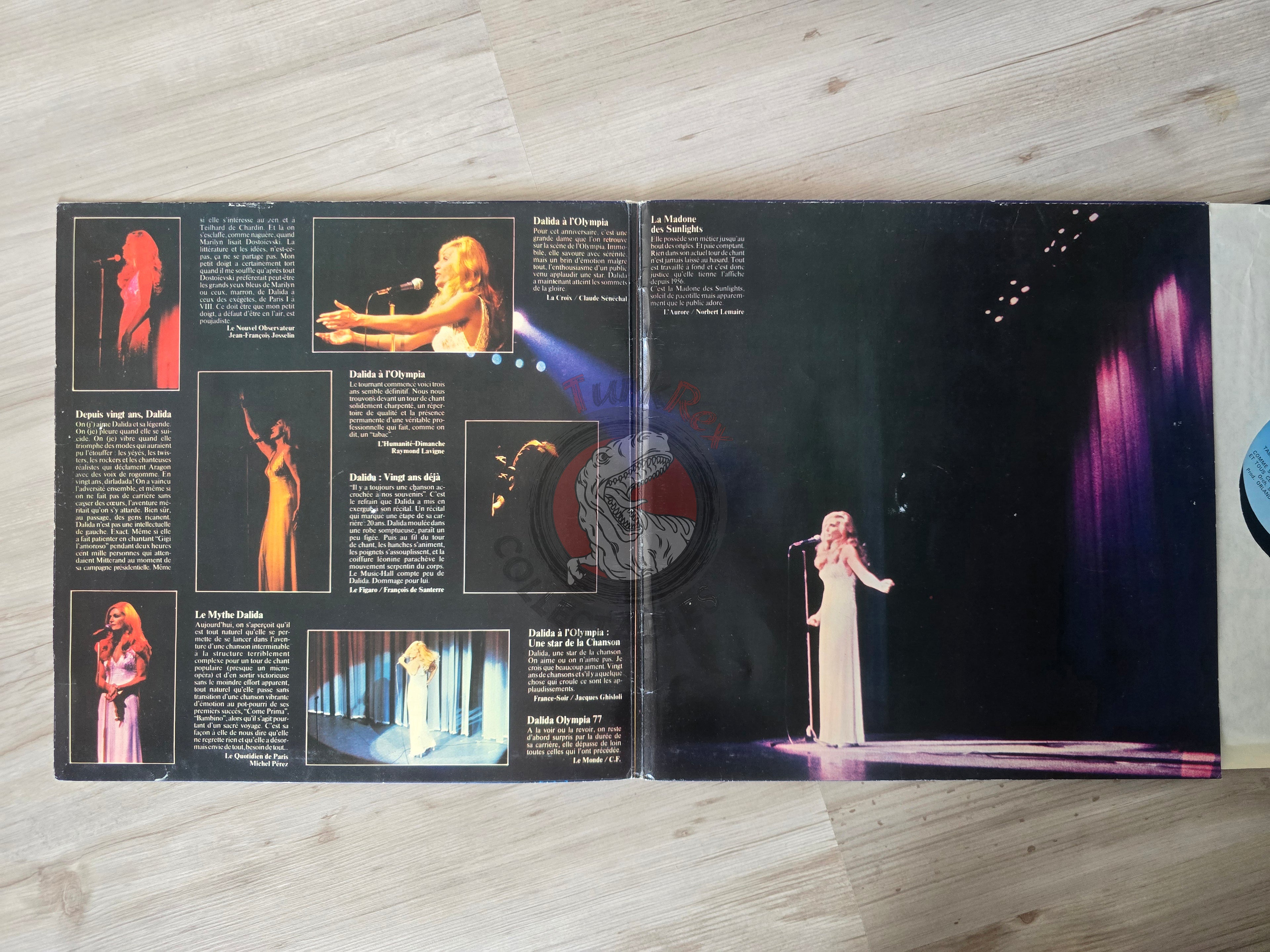 Dalida – Olympia 77 Turkish Pressing Vinyl Turkey Edition