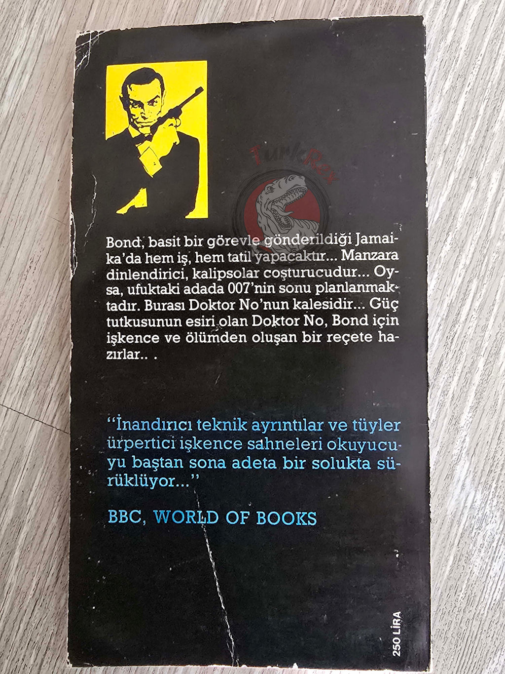 James Bond - Doctor No  1984 1st Turkish Book Turkey Ian Fleming