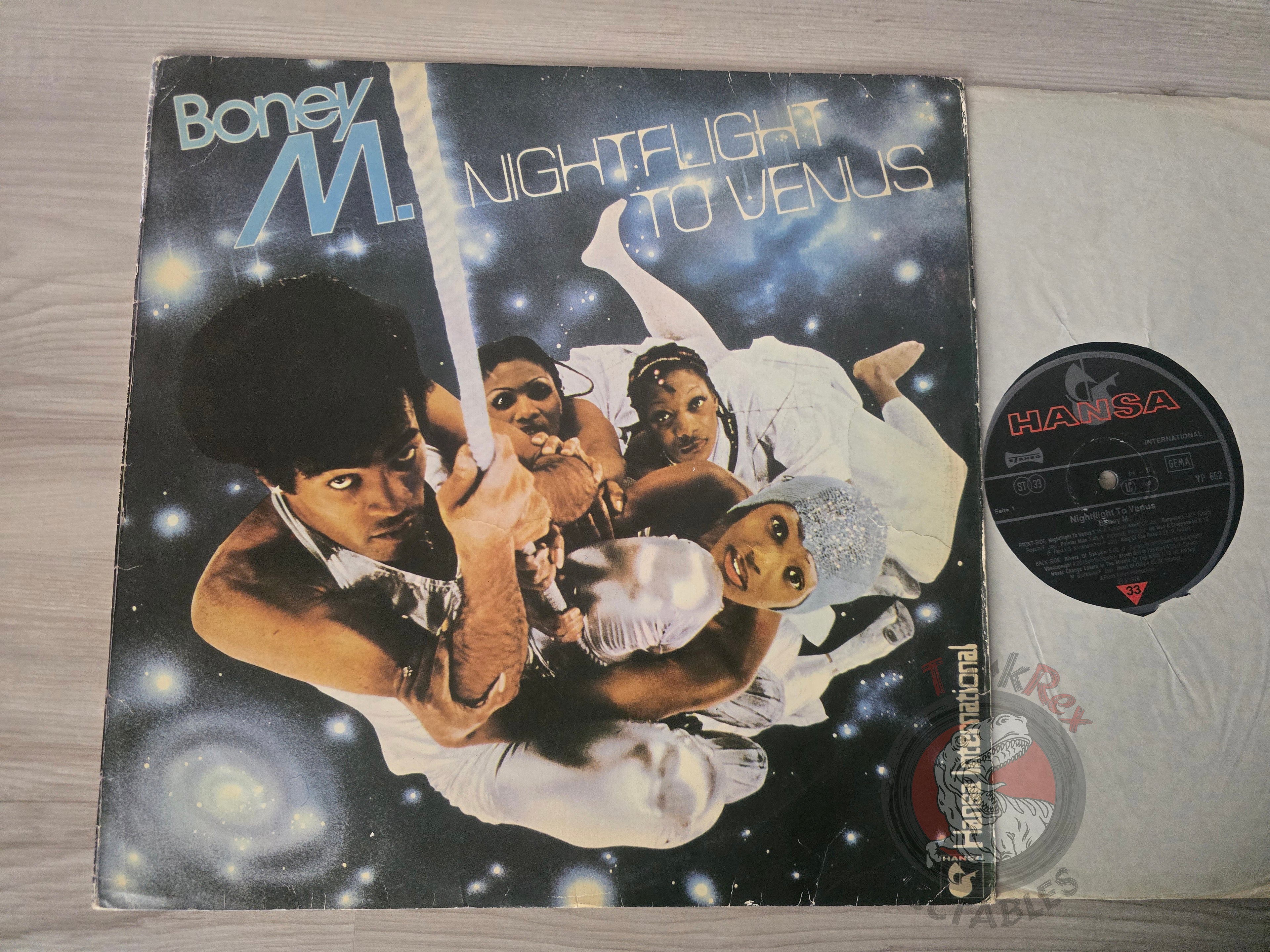 Boney M. – Nightflight To Venus Turkish Pressing Vinyl Turkey Edition
