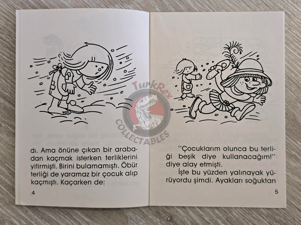 Hans Christian Andersen – The Little Match Girl 1994 Turkish Book Turkey Illustrated
