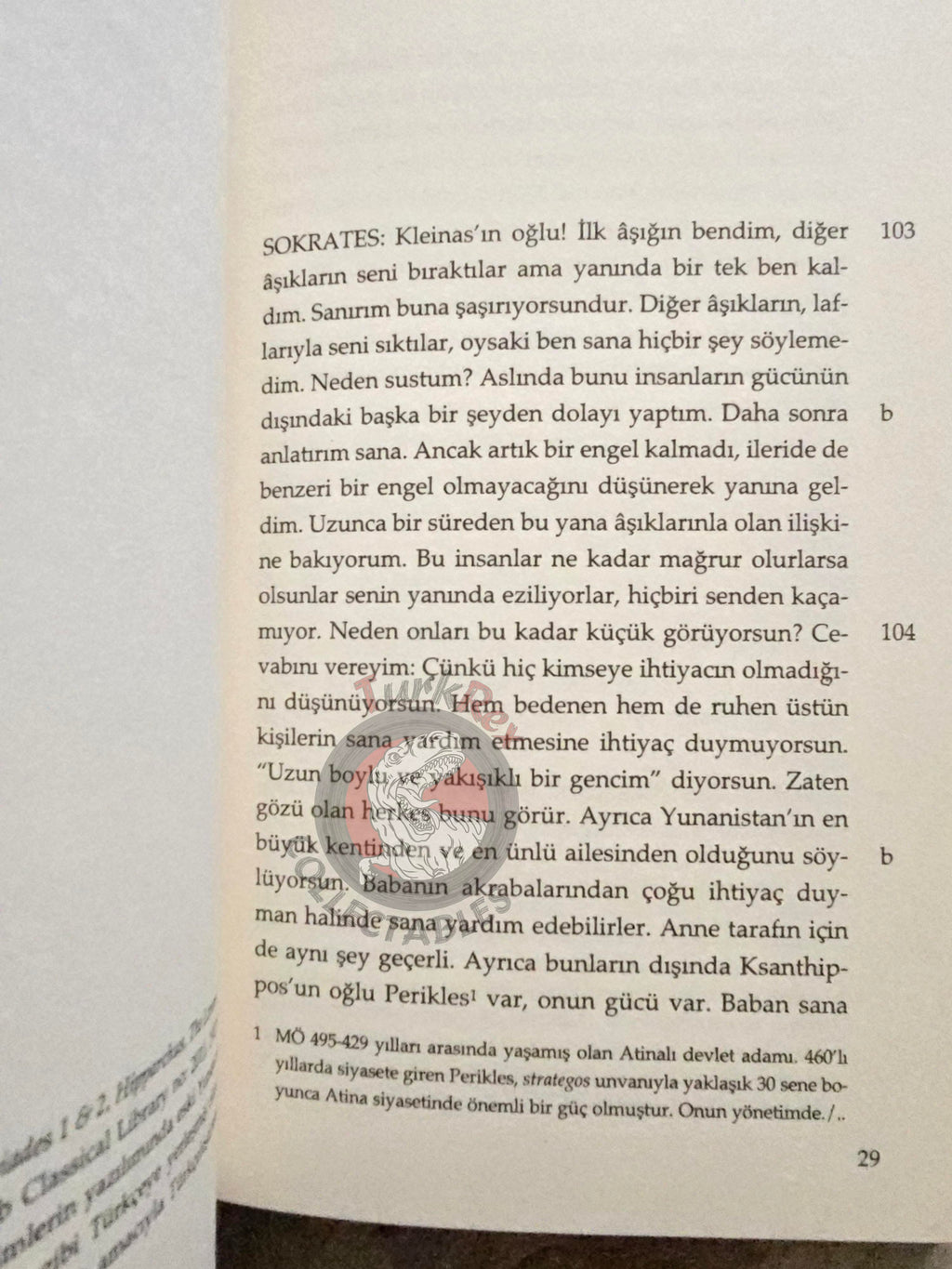 Plato – Alcibiades I & II 2010 Turkish Book Turkey