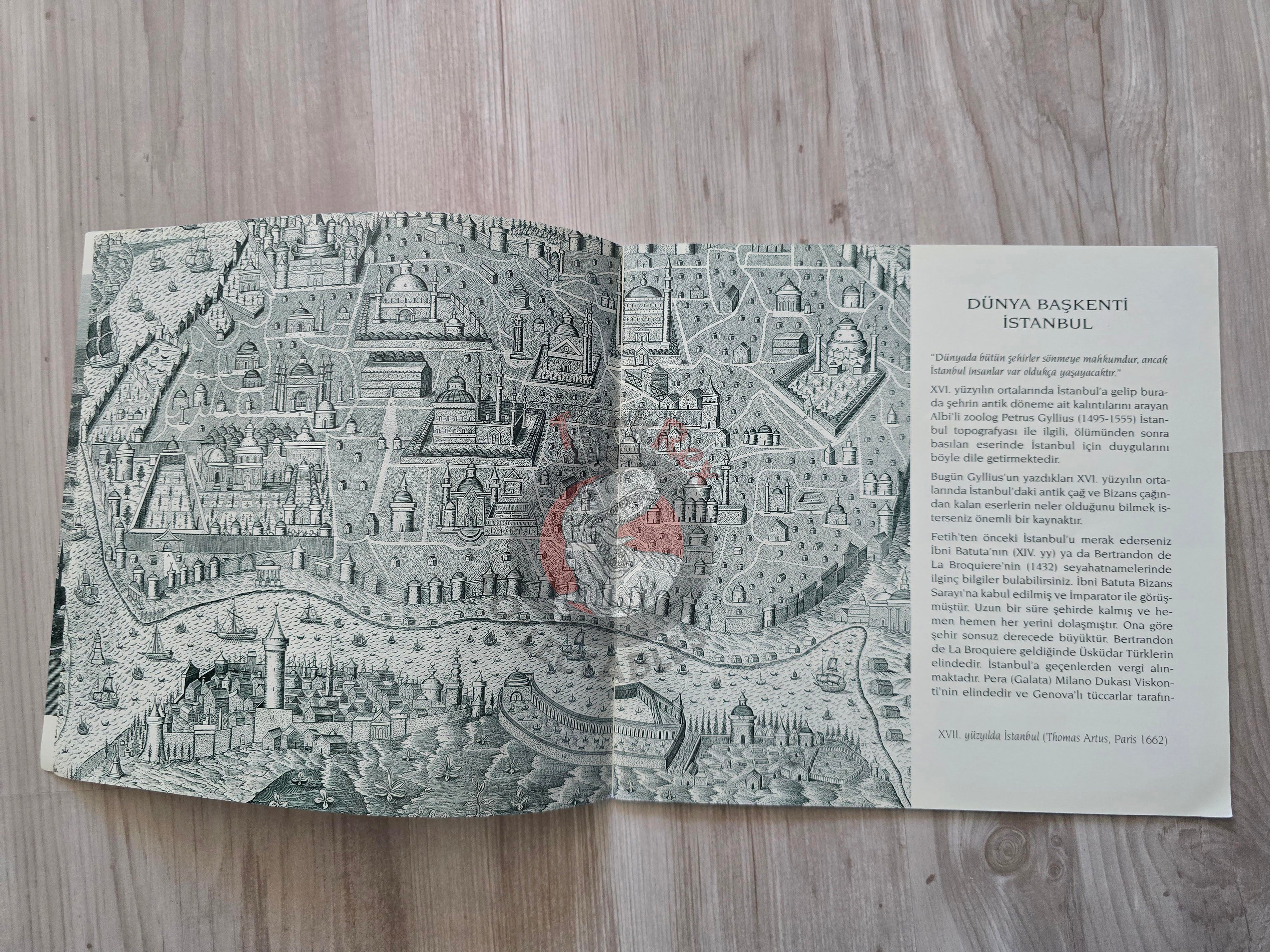 Once Upon a Time in Istanbul 1998 Turkish Book Turkey Illustrated