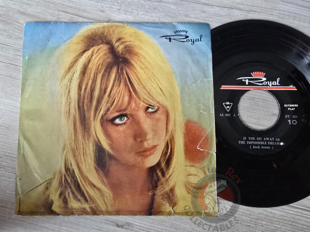 Jack Jones / Andy Williams – If You Go Away 7" Iran Pressing Vinyl Iranian Edition Somewhere My Love