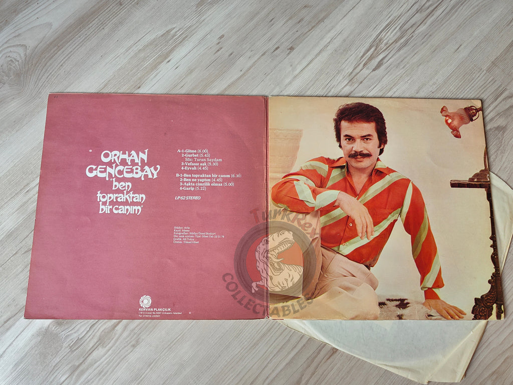 Orhan Gencebay – Ben Topraktan Bir Canım Turkish Pressing Vinyl Turkey Edition