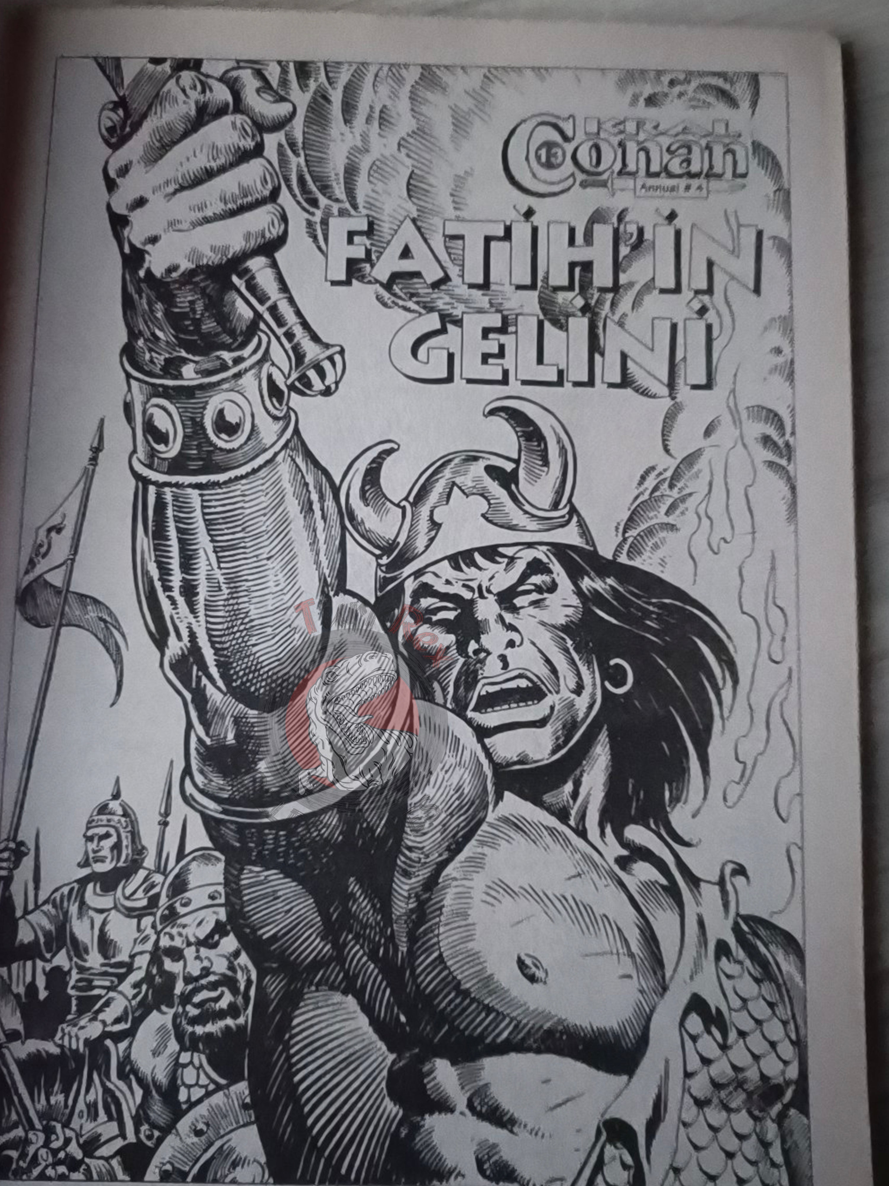 Kral Conan #13 The Barbarian King-Size Annual #5 Turkish Comic Turkey The Savage Sword of #194