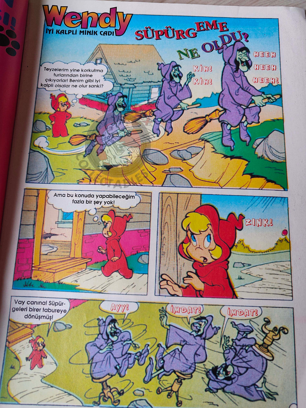 Casper the Friendly Ghost Magazine – Issue #18 1997 Turkish Comic Turkey