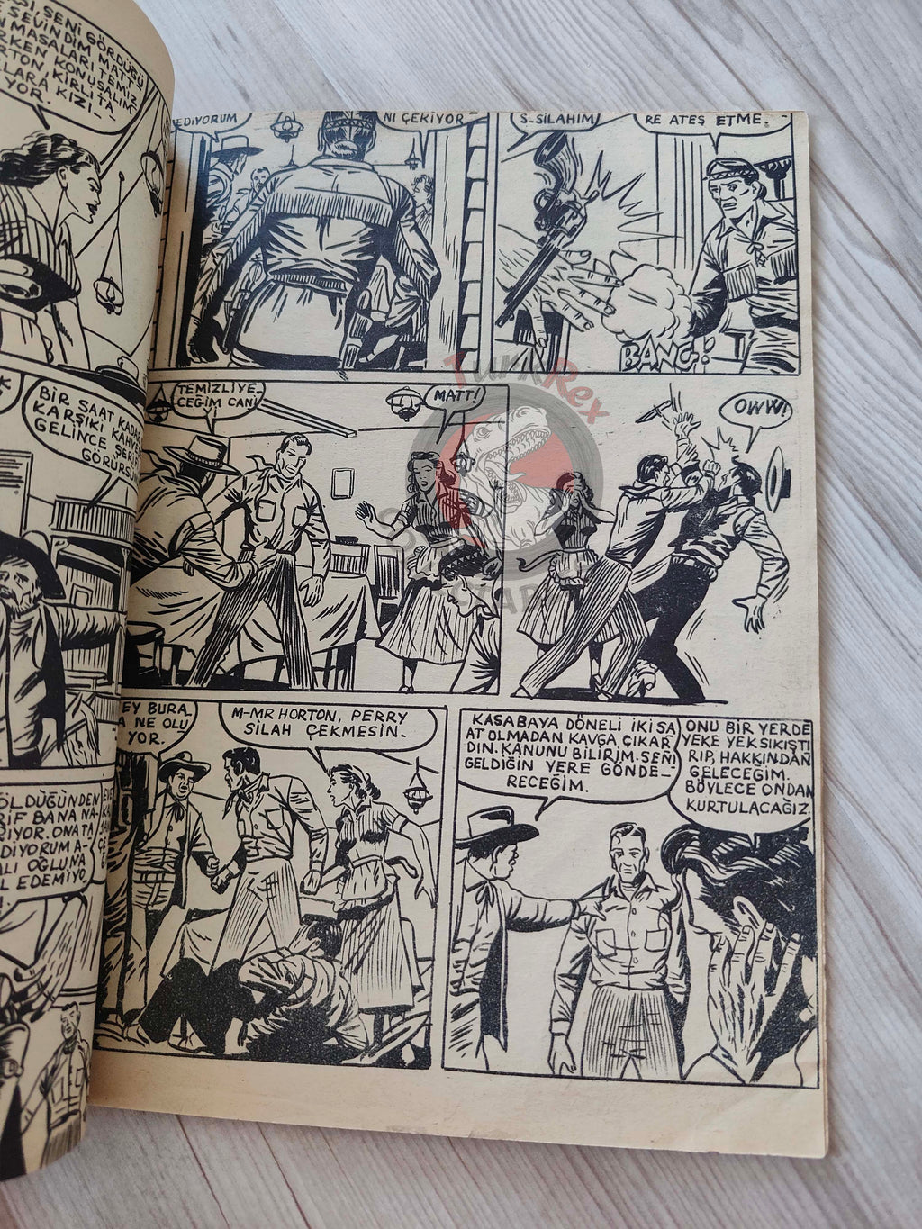 1001 Özel #149 1955 The Lone Ranger Turkish Comic Mag Turkey