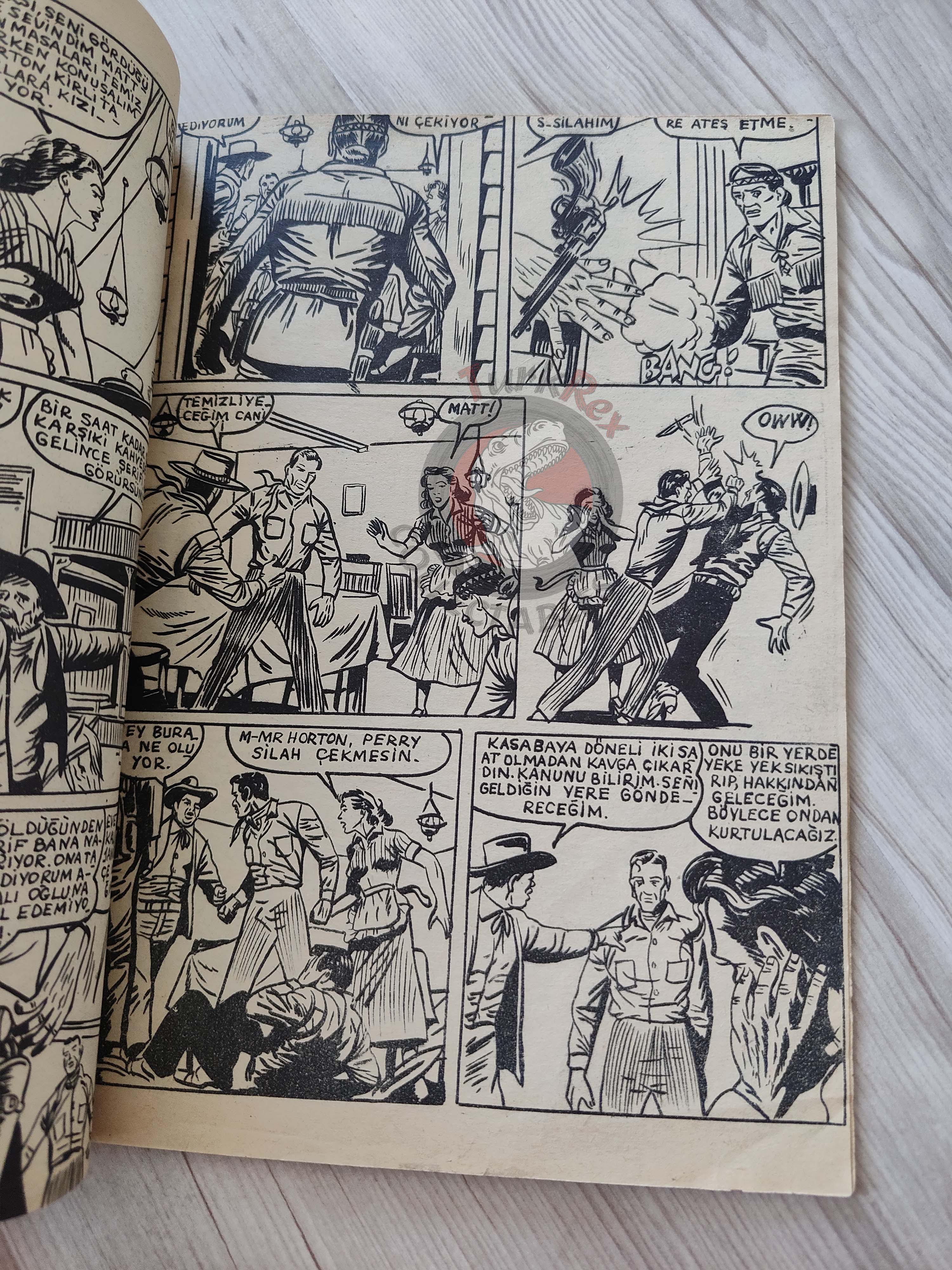 1001 Özel #149 1955 The Lone Ranger Turkish Comic Mag Turkey