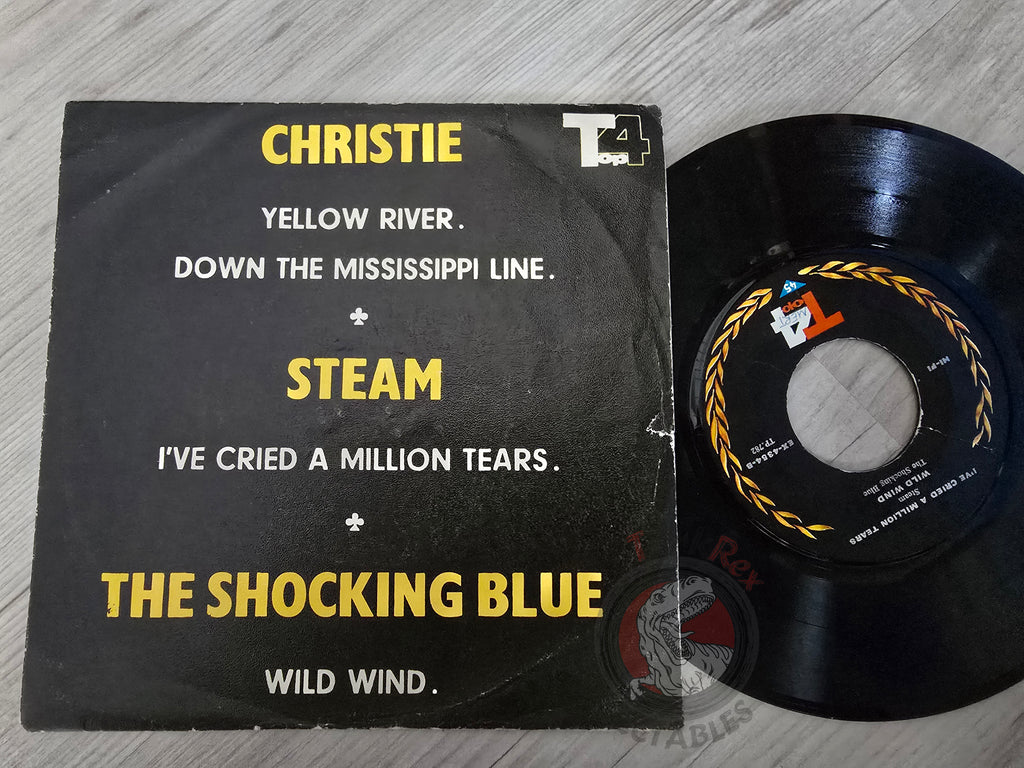 The Shocking Blue / Christie / Steam 7" Iran Pressing Vinyl Iranian Edition