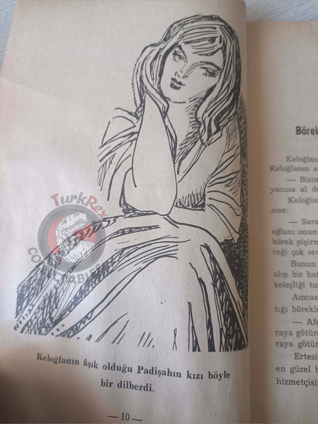 Kaloghlan 1972 Turkish Book Turkey Illustrated Folk Litreature Keloğlan