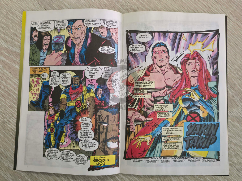 X-Men #7 1996 Turkish Comic Turkey Uncanny X-Men #285 #286