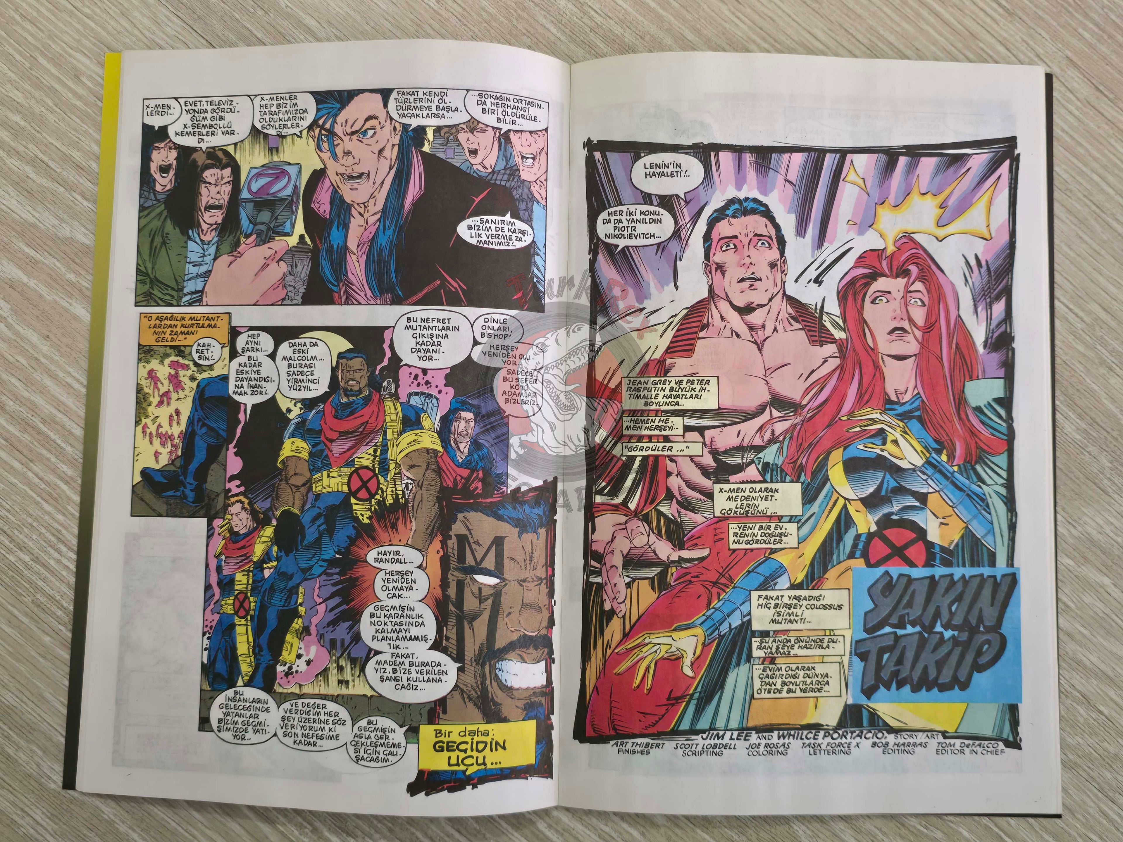 X-Men #7 1996 Turkish Comic Turkey Uncanny X-Men #285 #286