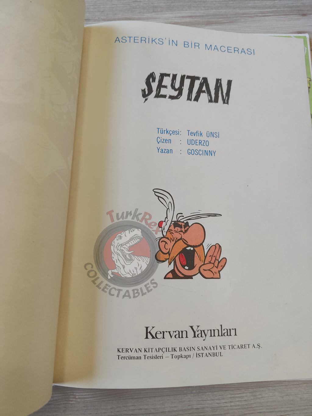 Asterix – Asterix and the Soothsayer 1981 Turkish Edition Comic Turkey