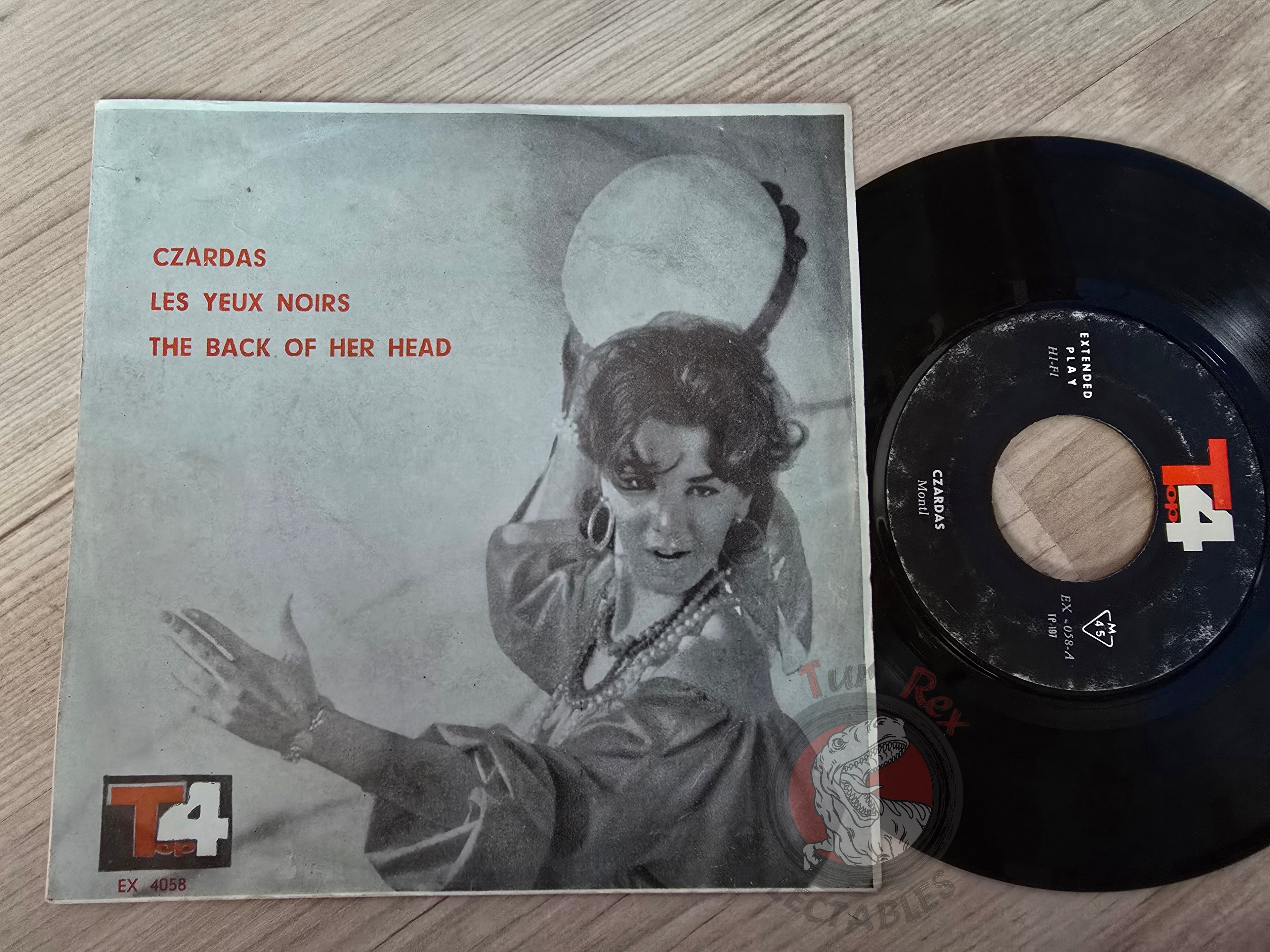 Yoska Gabor / Monti / Hugo Winterhalter 7" Iran Pressing Vinyl Iranian Edition