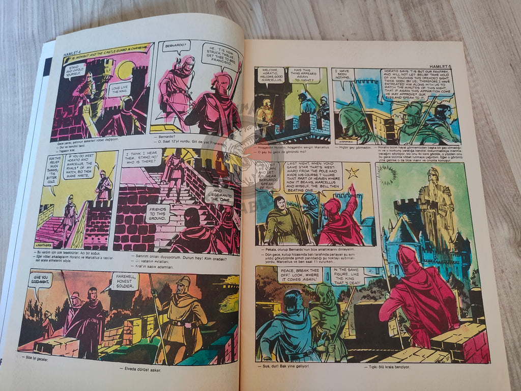 Hamlet  – William Shakespeare Turkish Comic Turkey Classics Illustrated