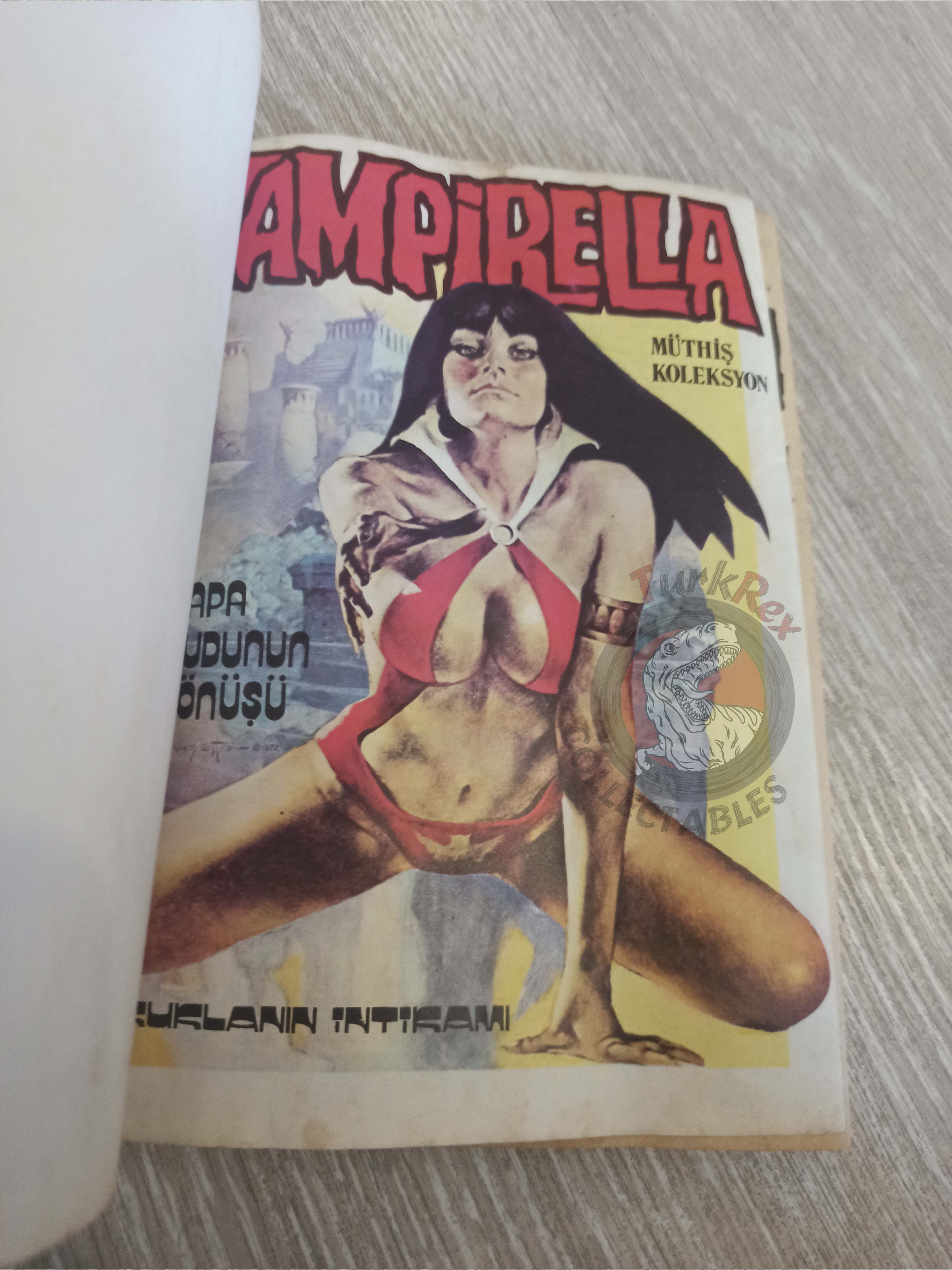 Vampirella Vol #2 1978 Turkish Comic Turkey Warren Publishing cover #49 Morbius
