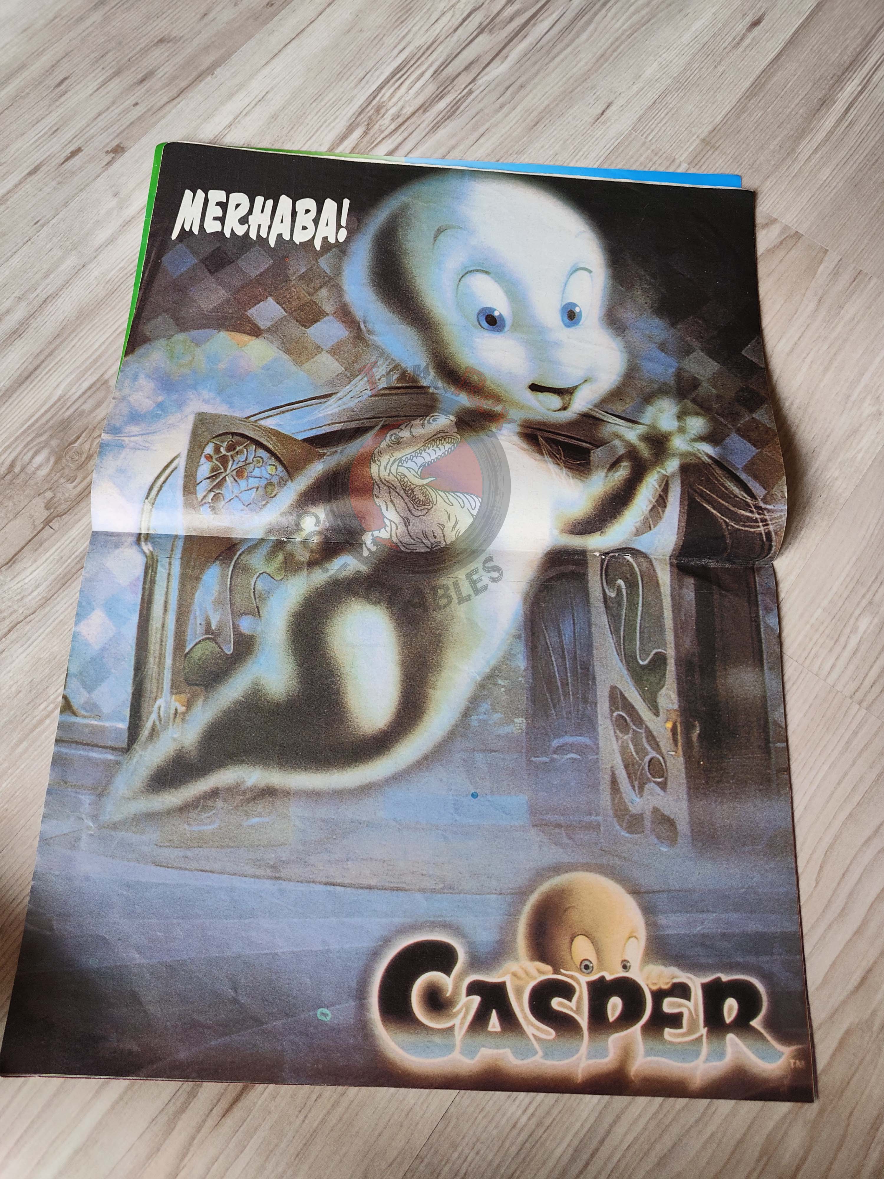 Casper the Friendly Ghost Magazine – Issue #12 1996 Turkish Comic Turkey