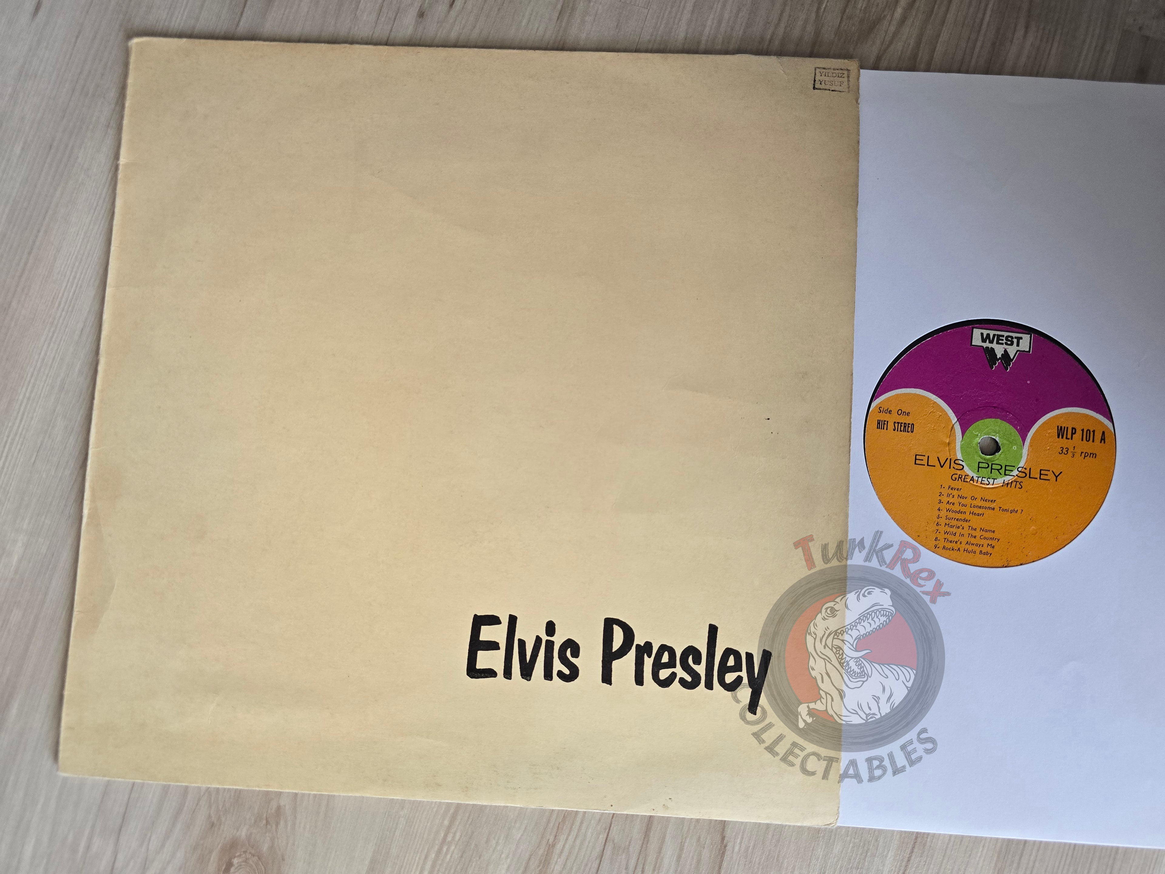 Elvis Presley – Greatest Hits Turkish Pressing Vinyl Turkey Edition 2