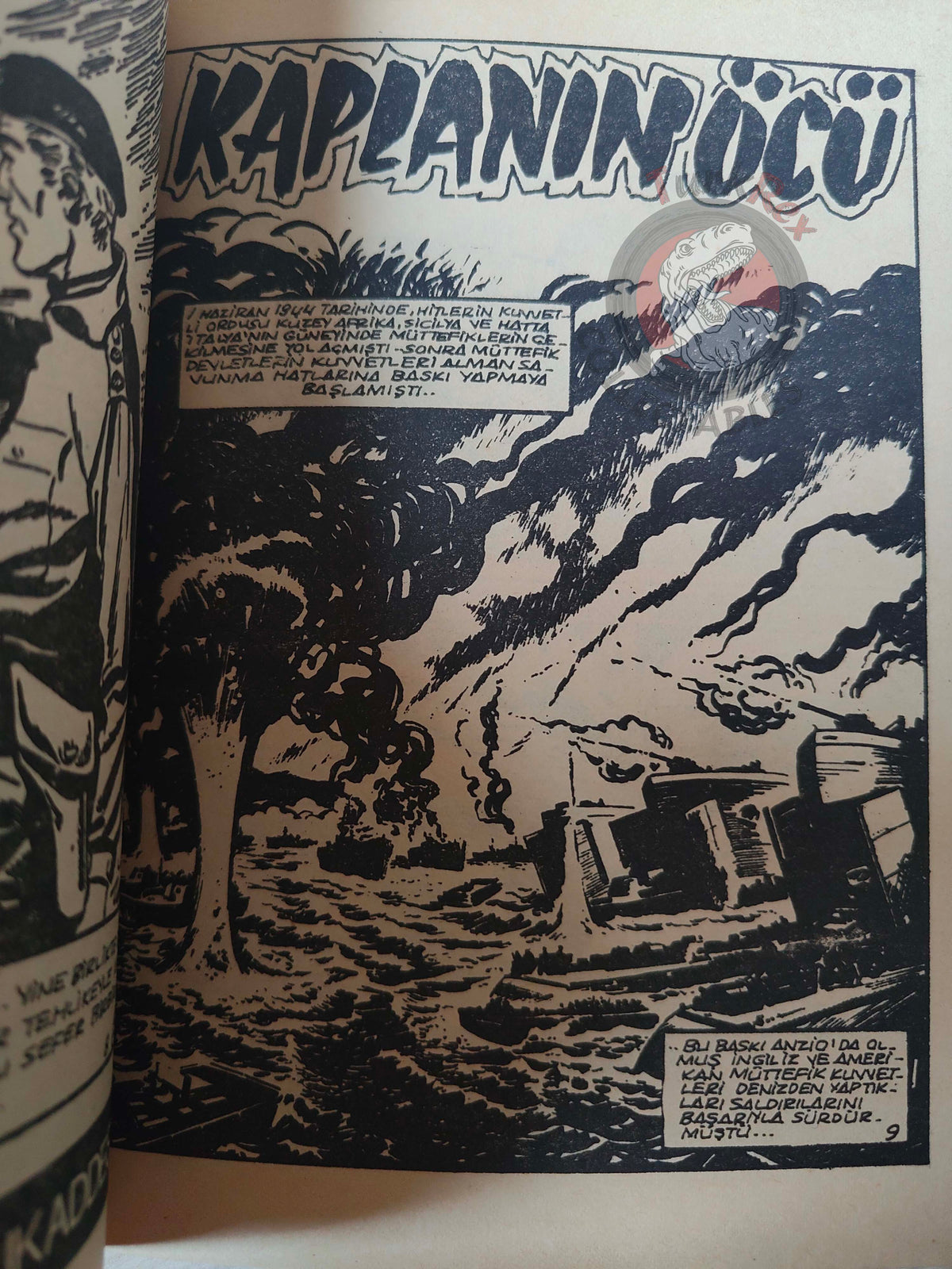 War Picture Library #9 1981 Turkish Comic Turkey WW2 stories