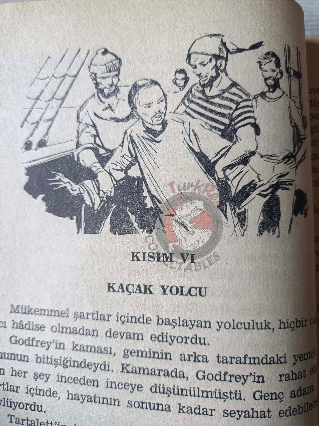 Jules Verne – Godfrey Morgan 1966 Turkish Book Turkey Illustrated