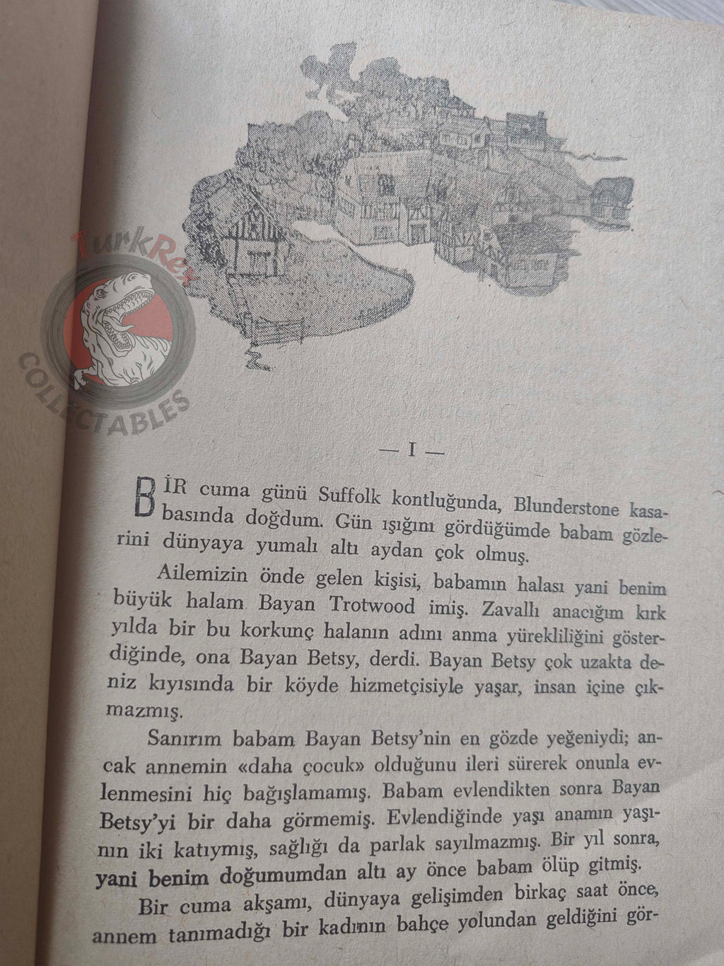Charles Dickens –  David Copperfield 1982 Illustrated Turkish Book Turkey