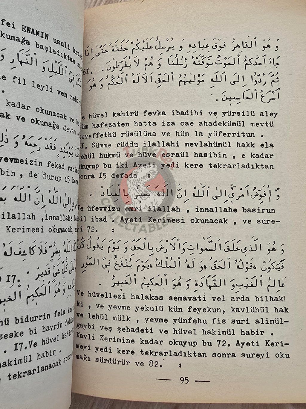Hidden Sciences Vol 6 Islamic Occult Havass Vefq Spells Charm Turkish Book Islam Talisman