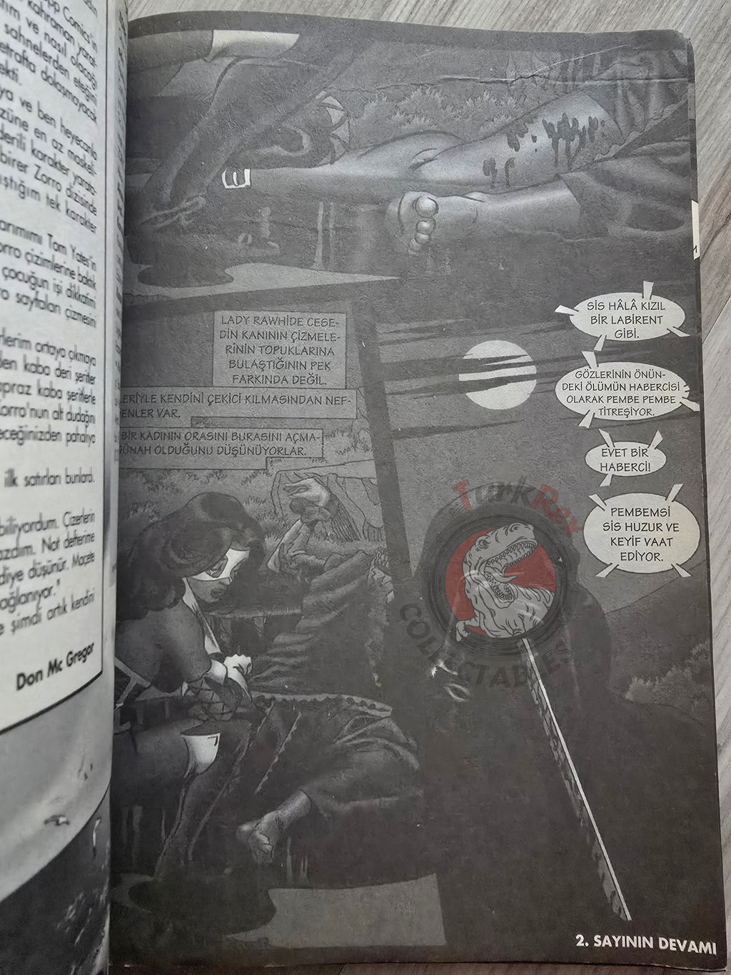 Zorro's Renegades #3 Lady Rawhide Turkish Comic Turkey #5