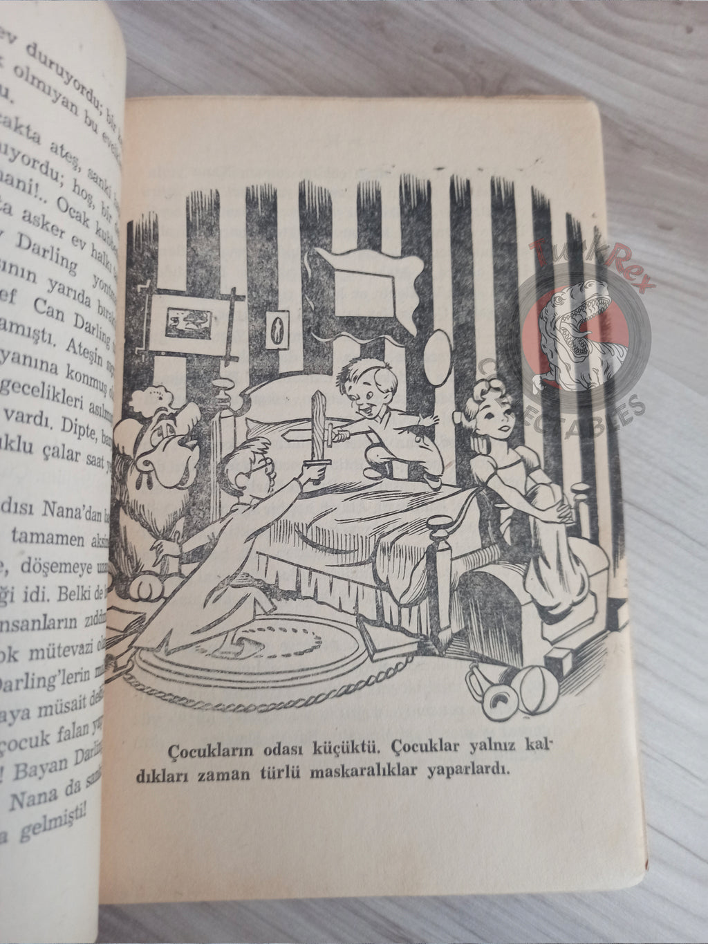 J. M. Barrie – Peter Pan 1960s Turkish Book Turkey Illustrated
